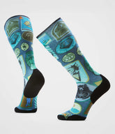 The North Face | TNF X Smartwool Ski Targeted Cushion Explorer Print OTC Socks
