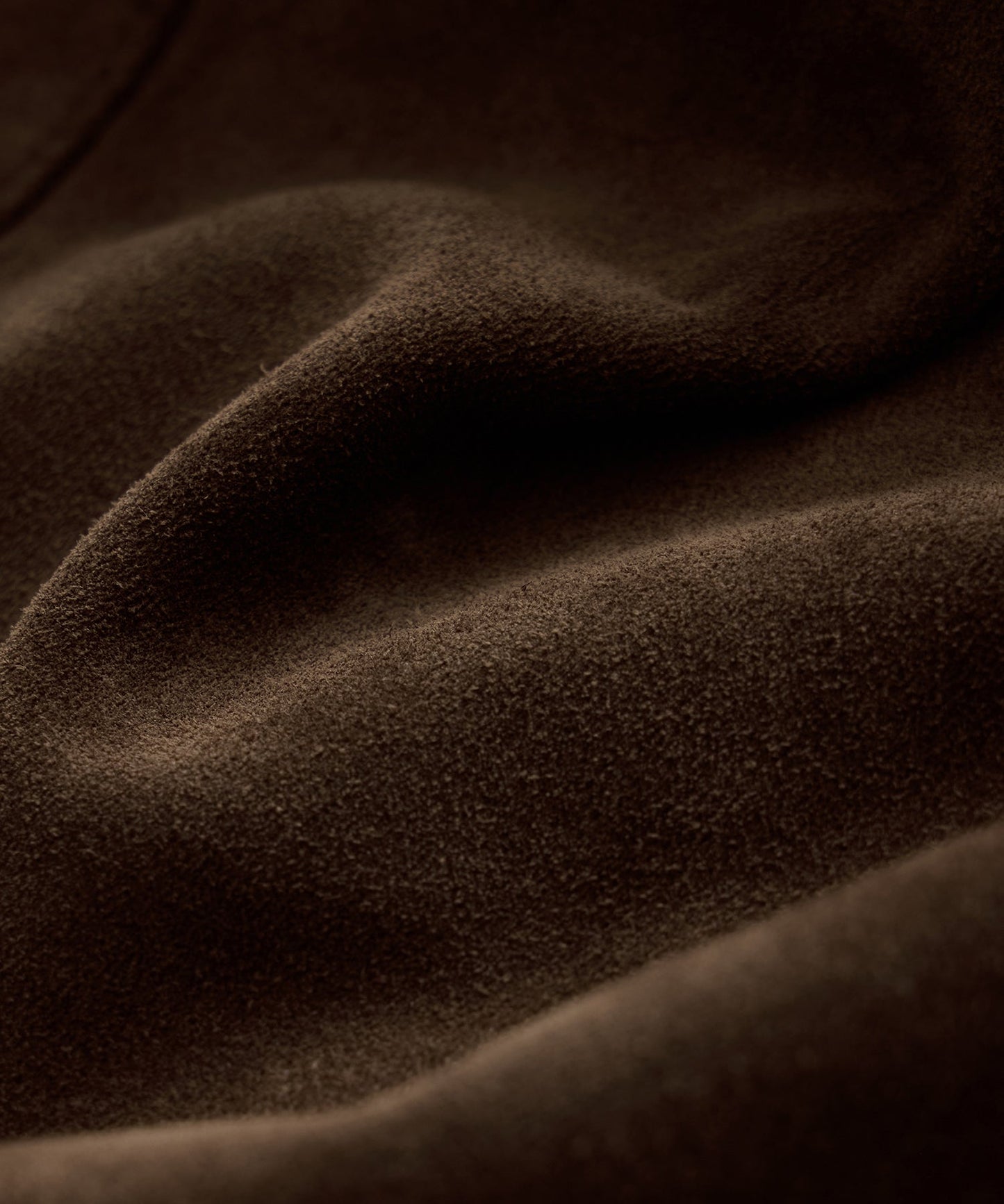 Todd Snyder Italian Suede Snap Dylan Jacket in Rich Brown Rich Brown