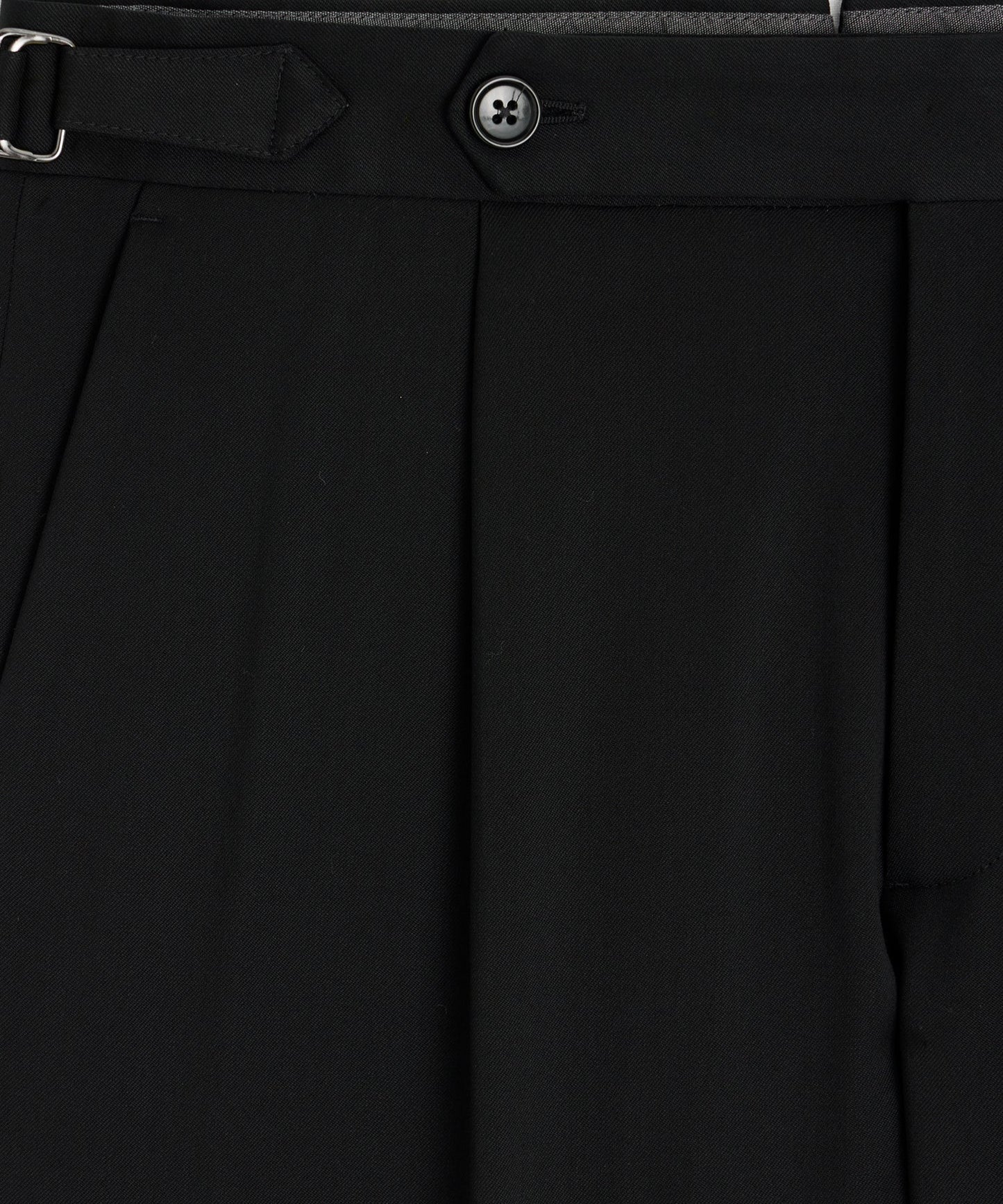 Todd Snyder Italian Gabardine Side Tab Trouser in Black Black