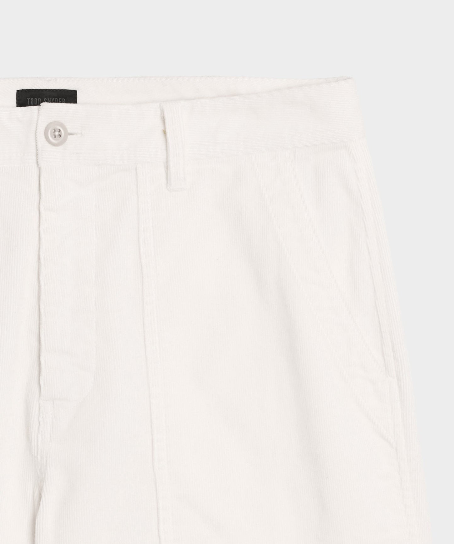 Todd Snyder 7" Corduroy Camp Short in Bisque Bisque