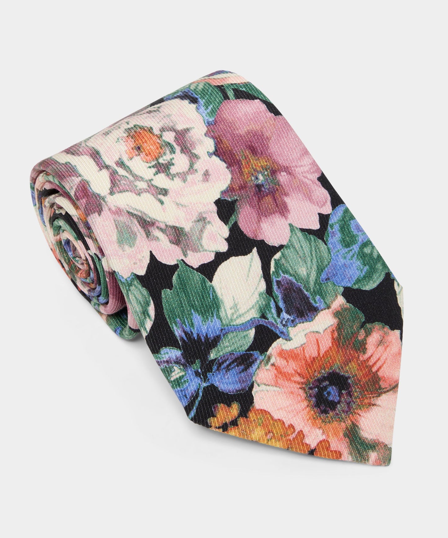 Todd Snyder 100% Silk Tie in Black Black