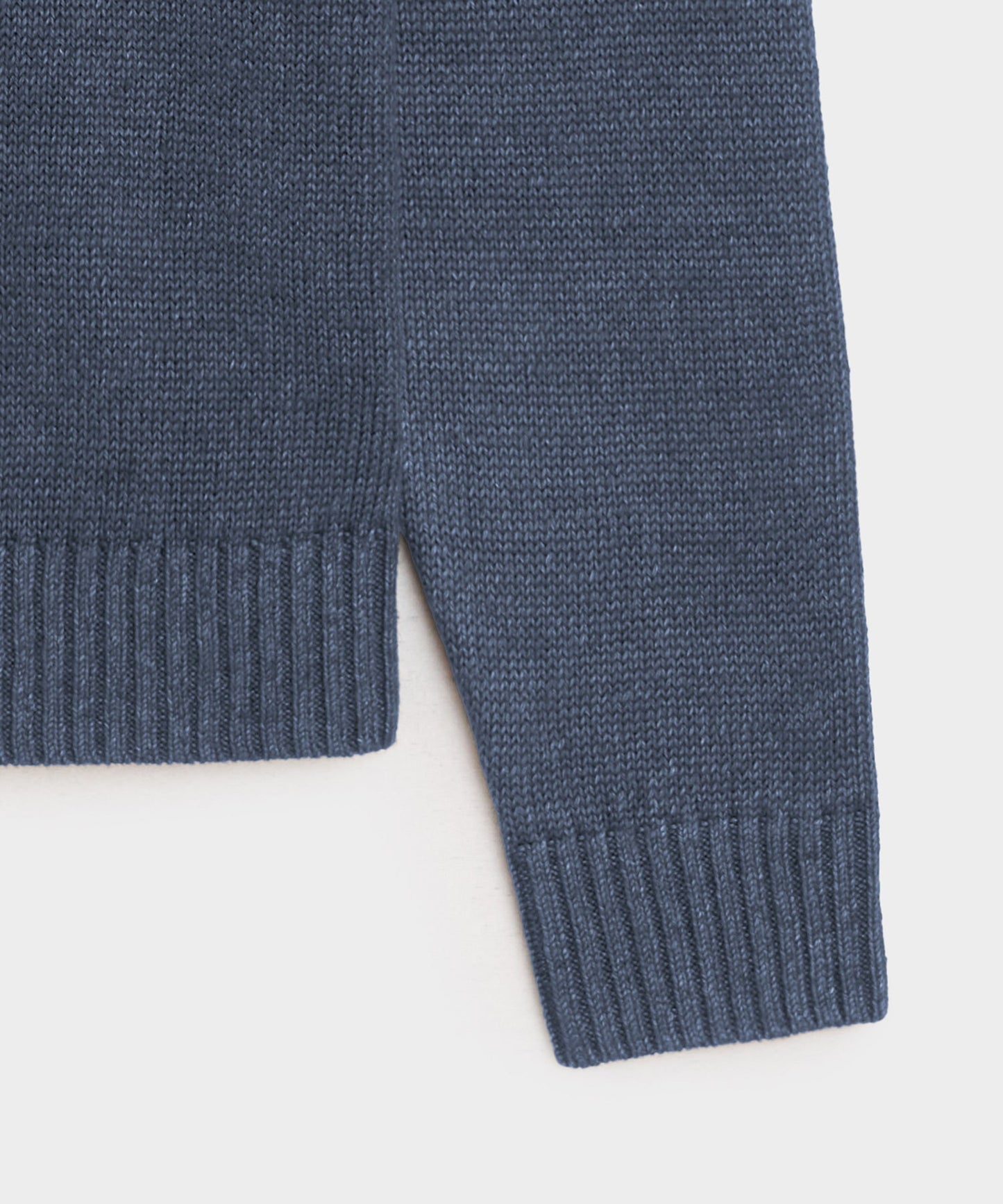 Todd Snyder Linen Crewneck Sweater in Navy Navy