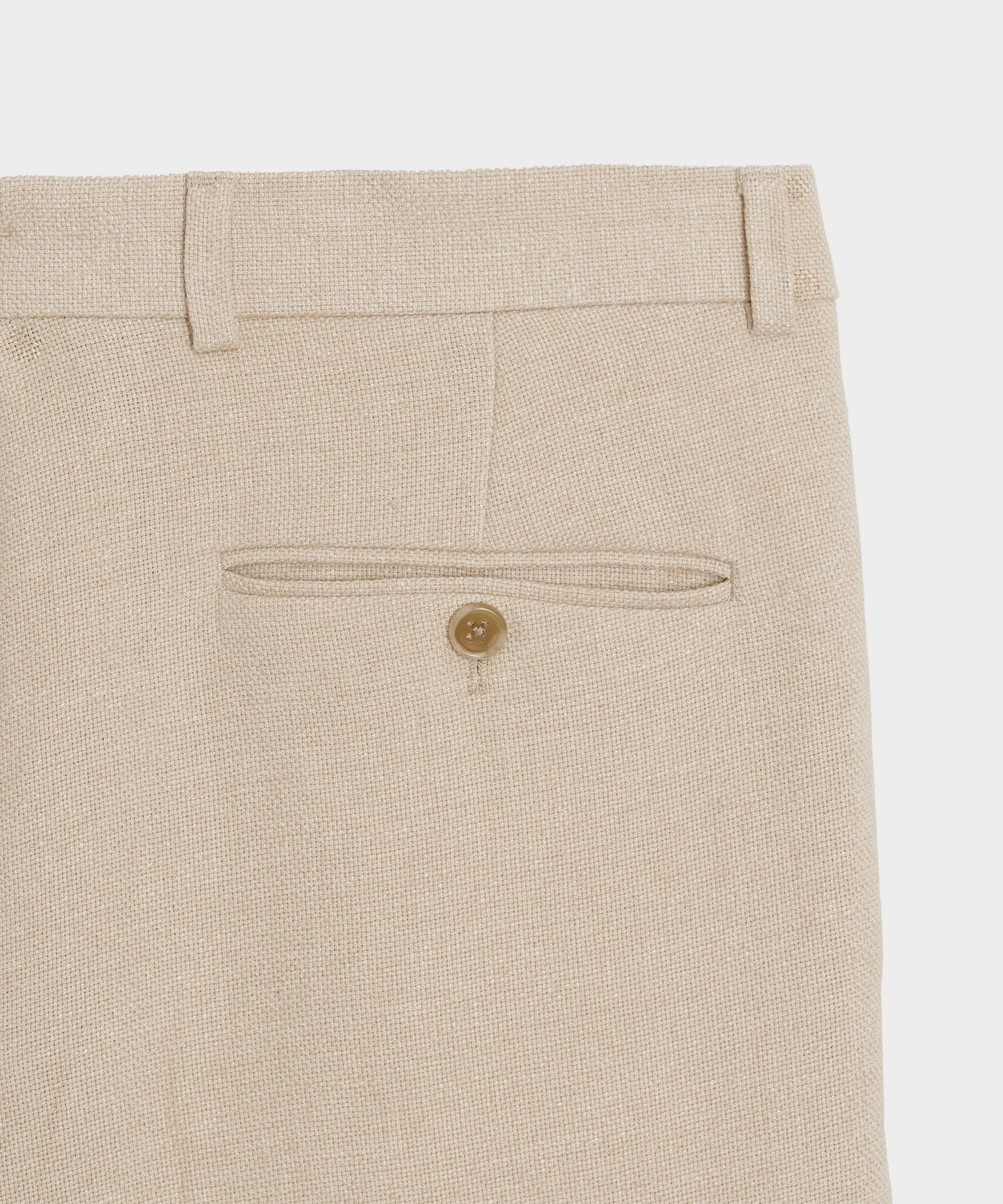 Todd Snyder Italian Linen-Cotton Madison Trouser in Birch Birch