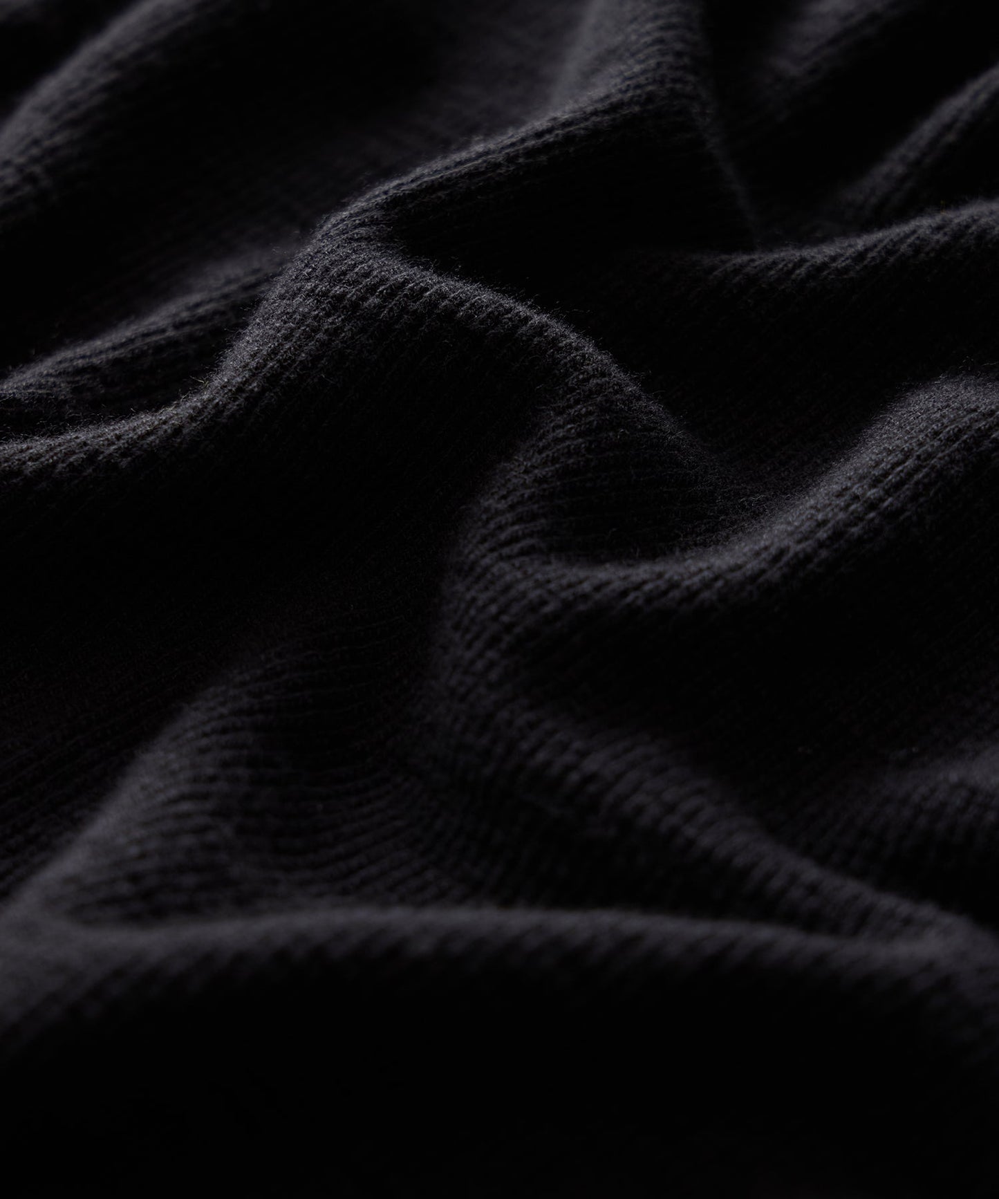 Todd Snyder Lightweight Mini Waffle Henley in Blacktop Blacktop