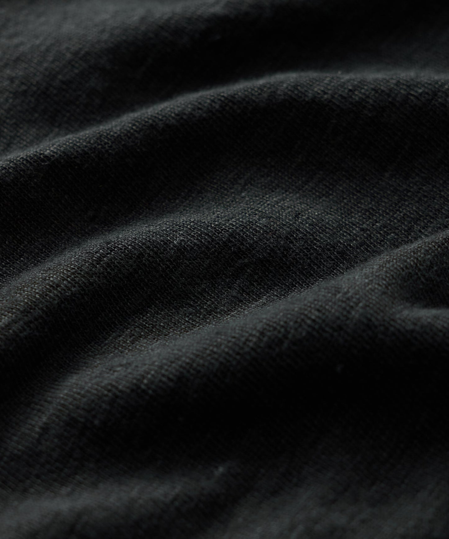 Todd Snyder Linen Pocket Tee in Blacktop Blacktop
