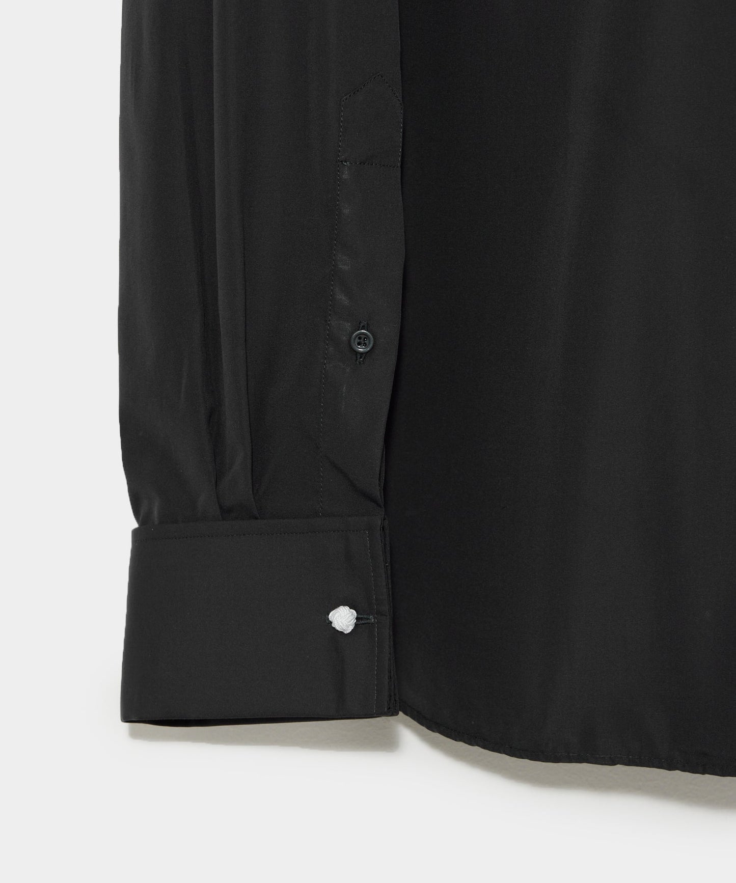 Todd Snyder Hamilton + Todd Snyder Pleated Tuxedo Shirt in Black Black
