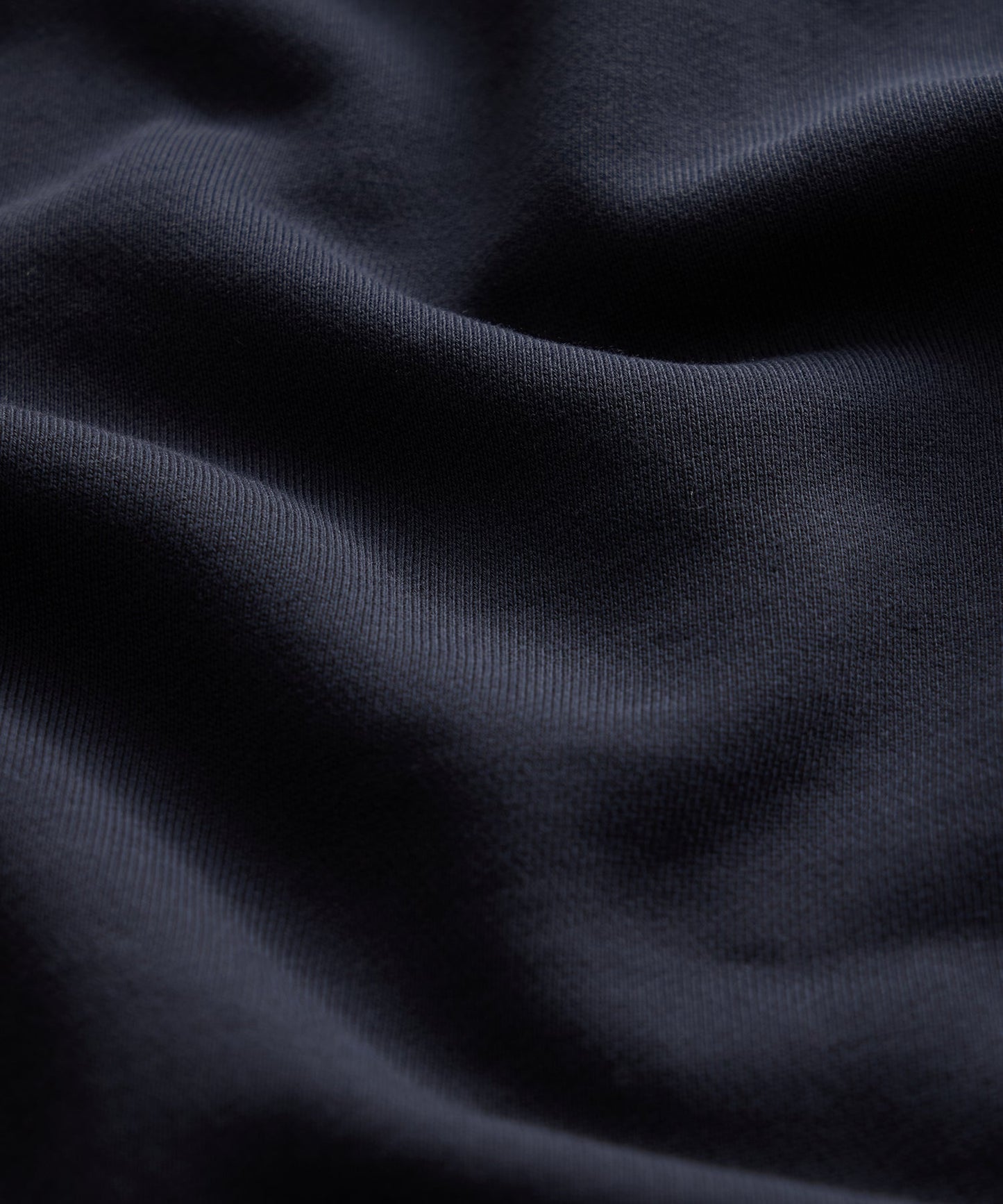 Todd Snyder Portuguese Terry Quarter-Zip Sweatshirt in Original Navy Original Navy