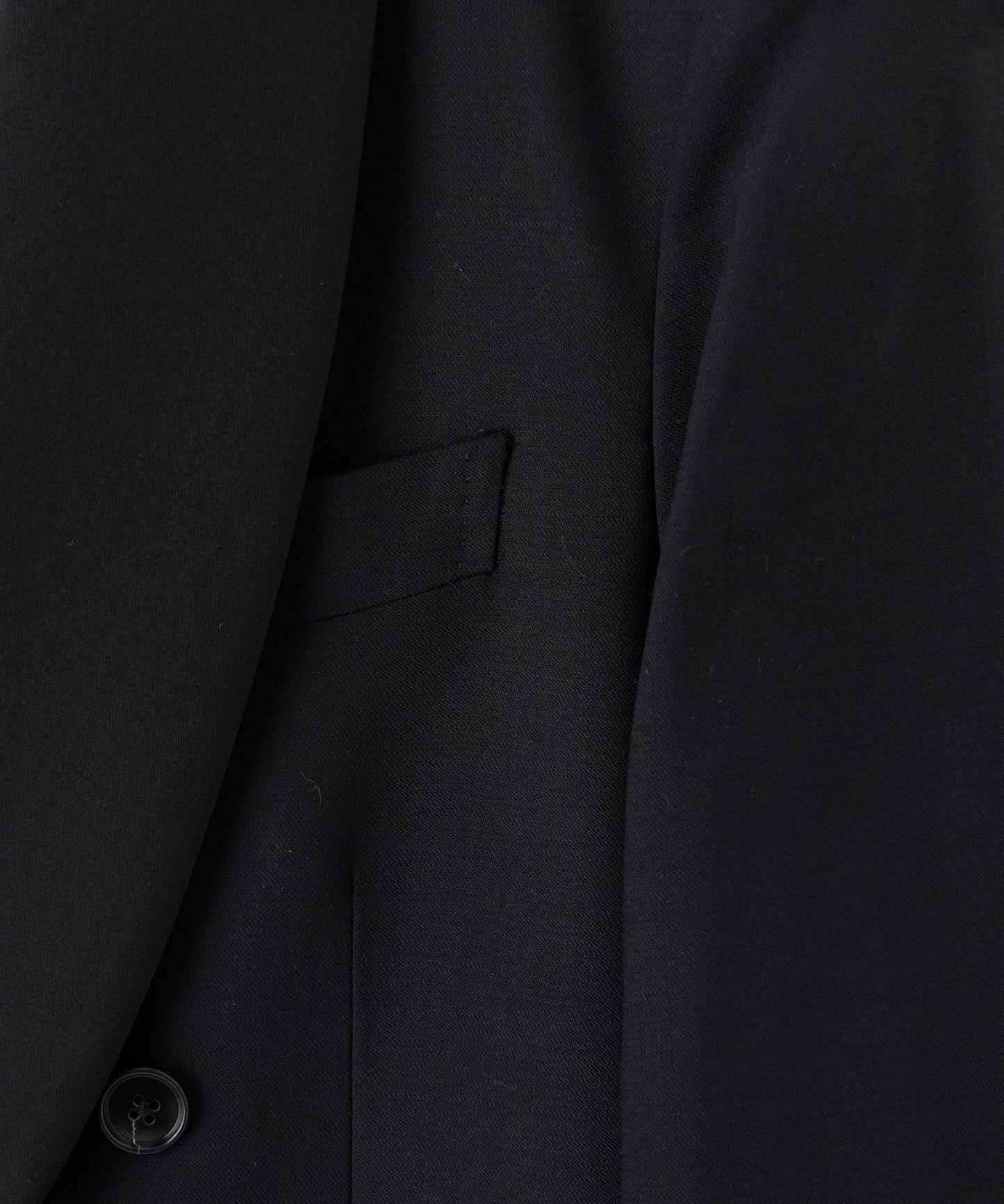 Todd Snyder Italian Wool Double-Breasted Shawl Tuxedo Jacket Black