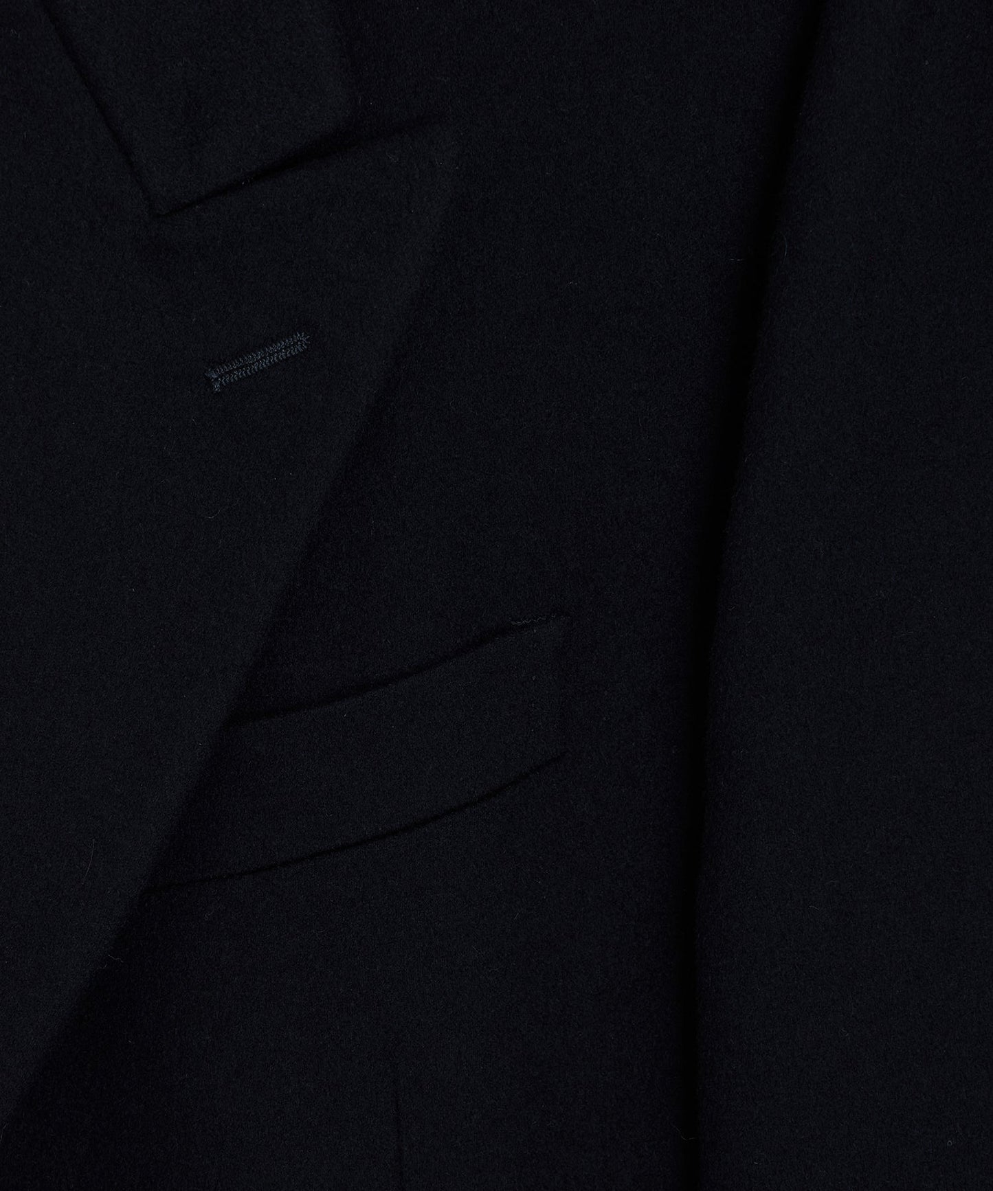 Todd Snyder Italian Cashmere Double-Breasted Wythe Jacket in Navy Navy