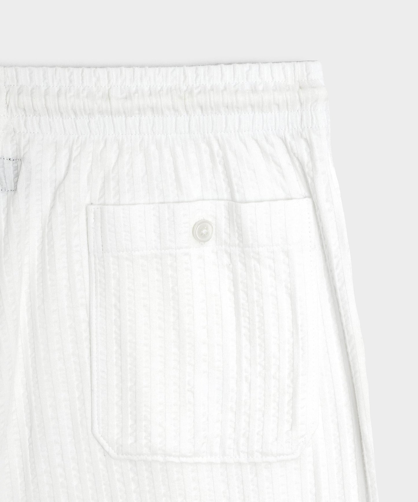 Todd Snyder Knit Seersucker Pant in Alabaster Alabaster