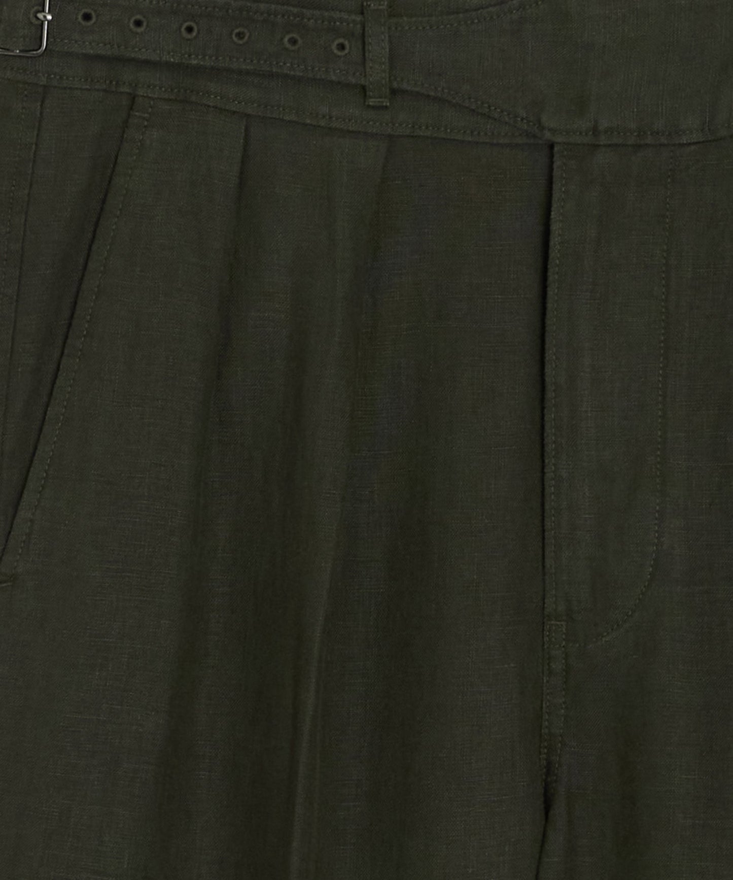 Todd Snyder Linen Gurkha Trouser in Snyder Olive Snyder Olive