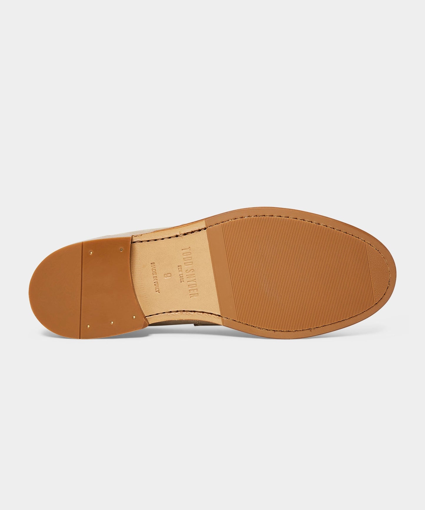 Todd Snyder Todd Snyder Suede Penny Loafer in Milkshake Tan