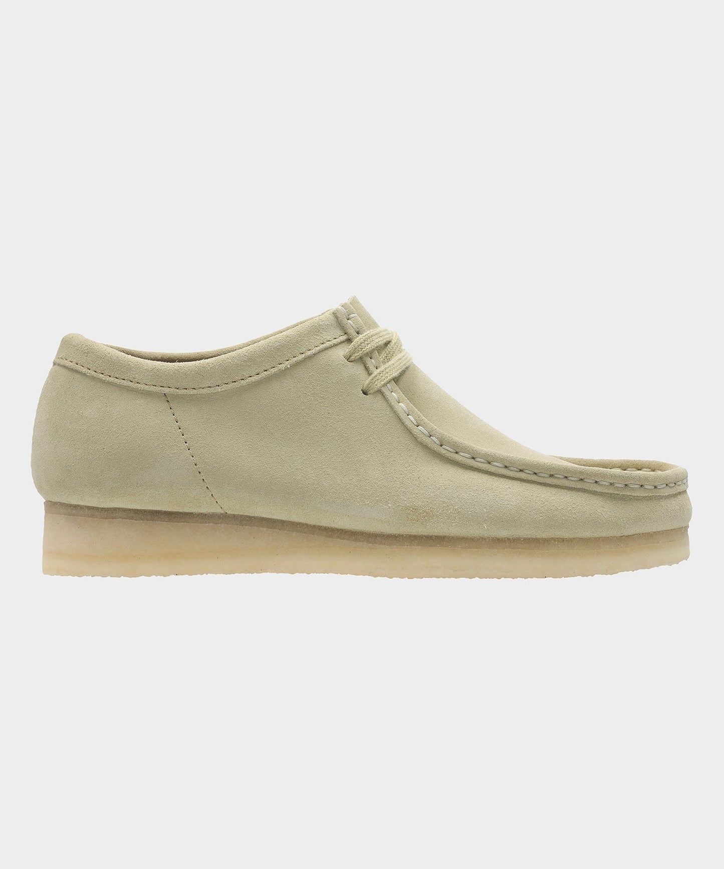Todd Snyder Clarks Wallabee Suede Shoe in Maple BEIGE