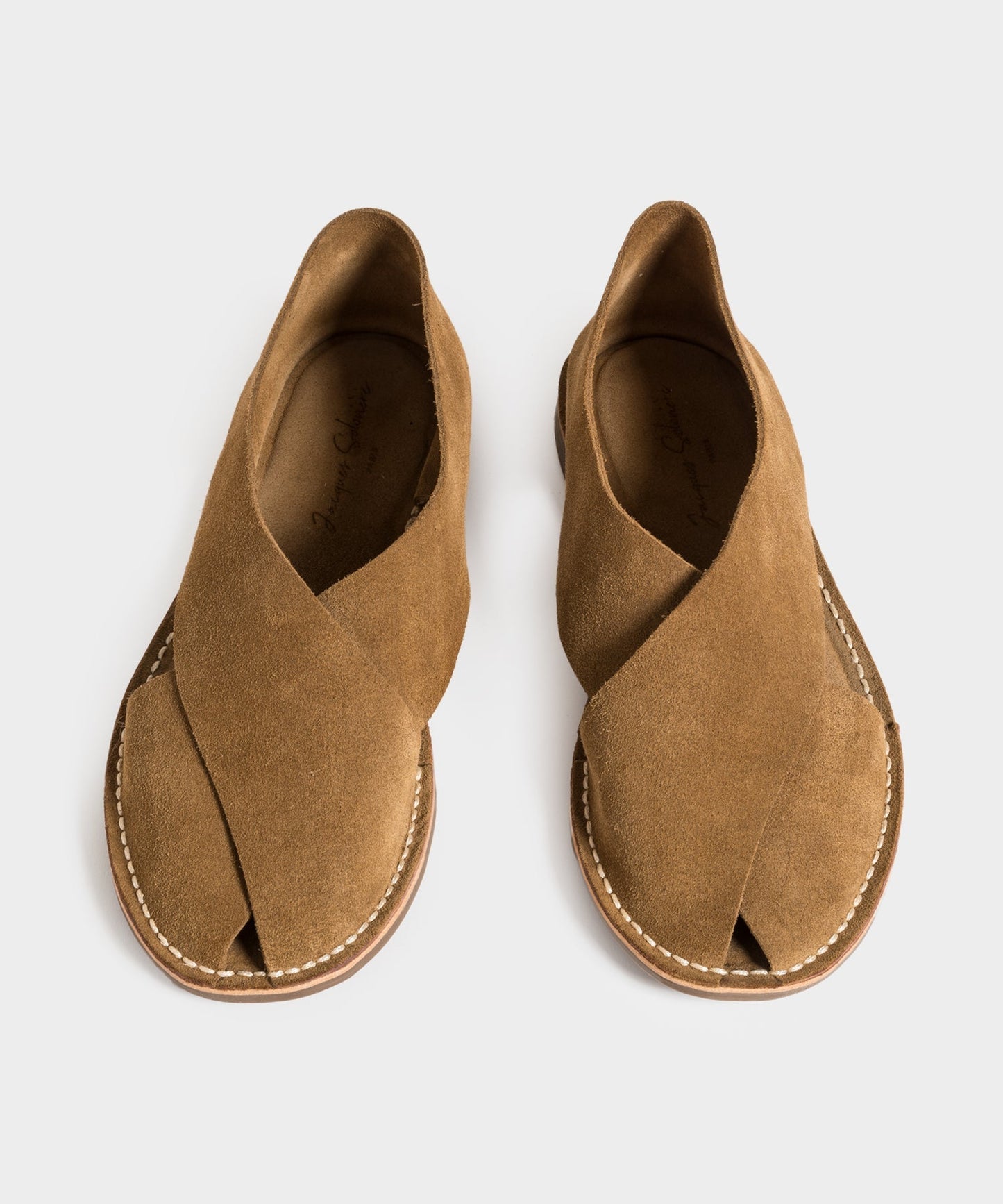 Todd Snyder Jacques Solovière Biarritz Sandal Maracca in Tan Tan