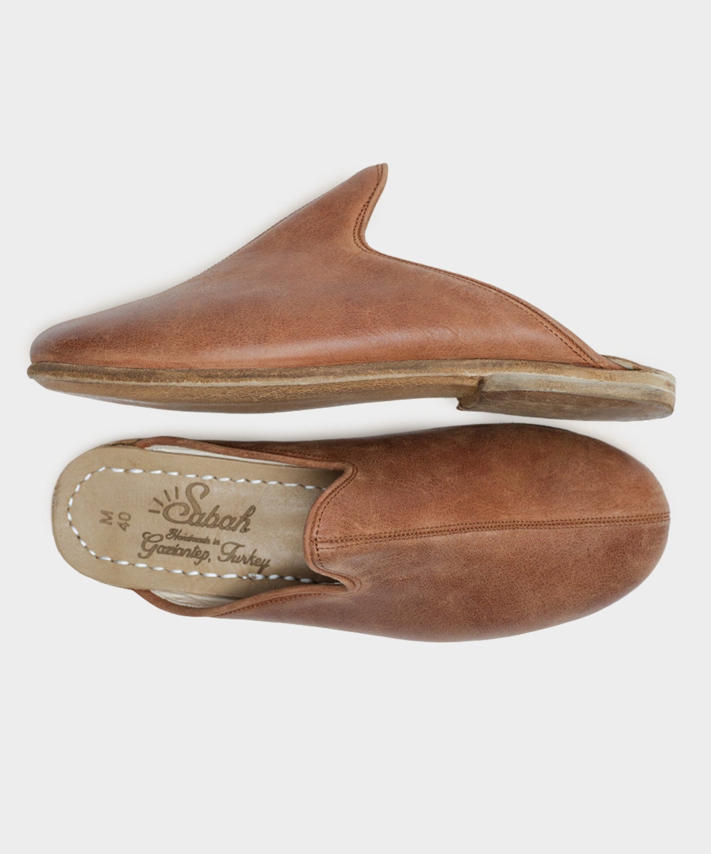Todd Snyder Sabah Leather Baba in Brown Brown