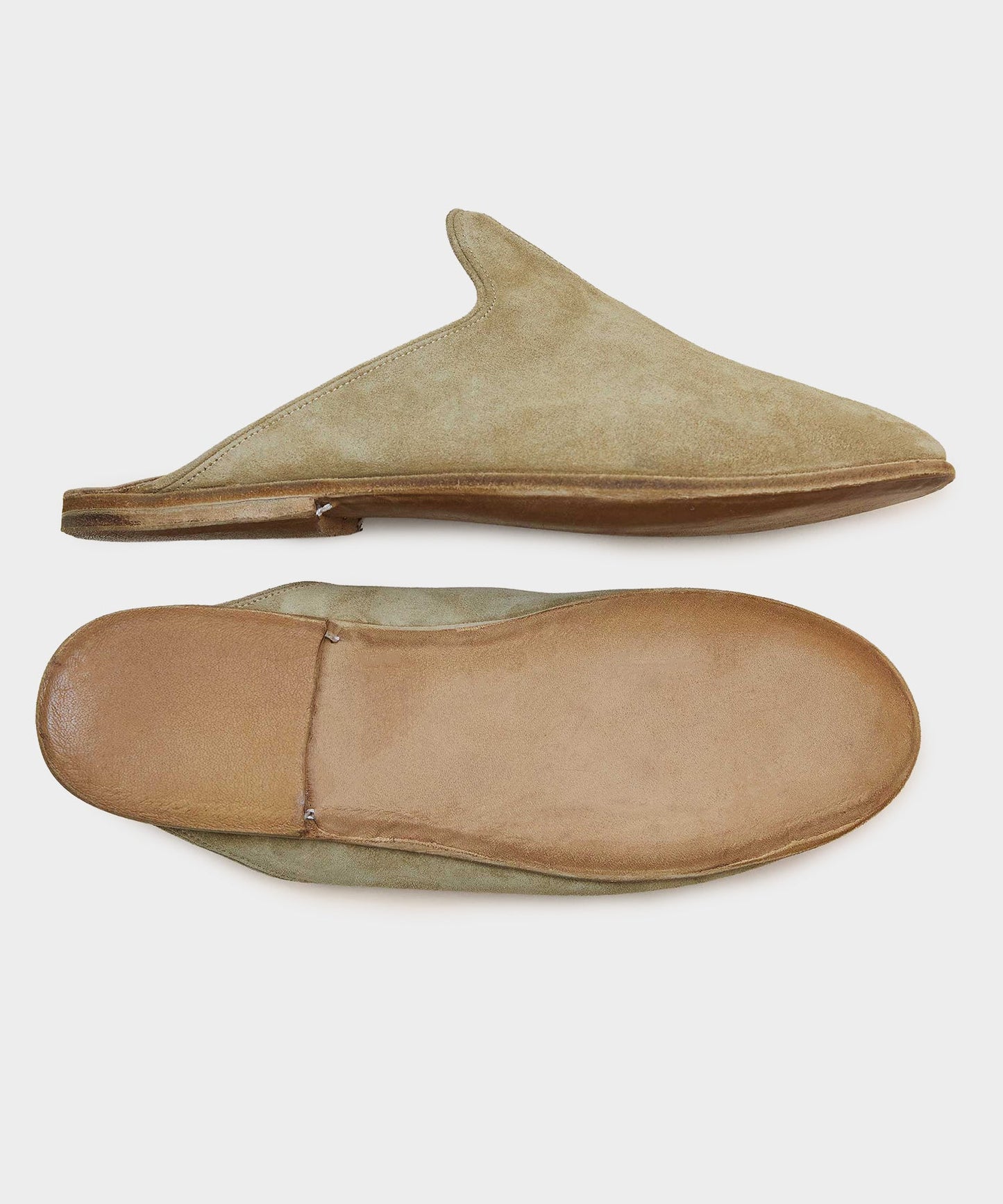 Todd Snyder Sabah Suede Baba in Olive Olive