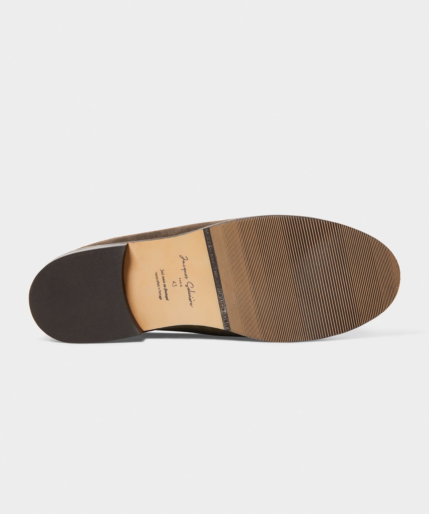 Todd Snyder Todd Snyder x Jacques Solovière Suede Slippers in Olive Brown Brown