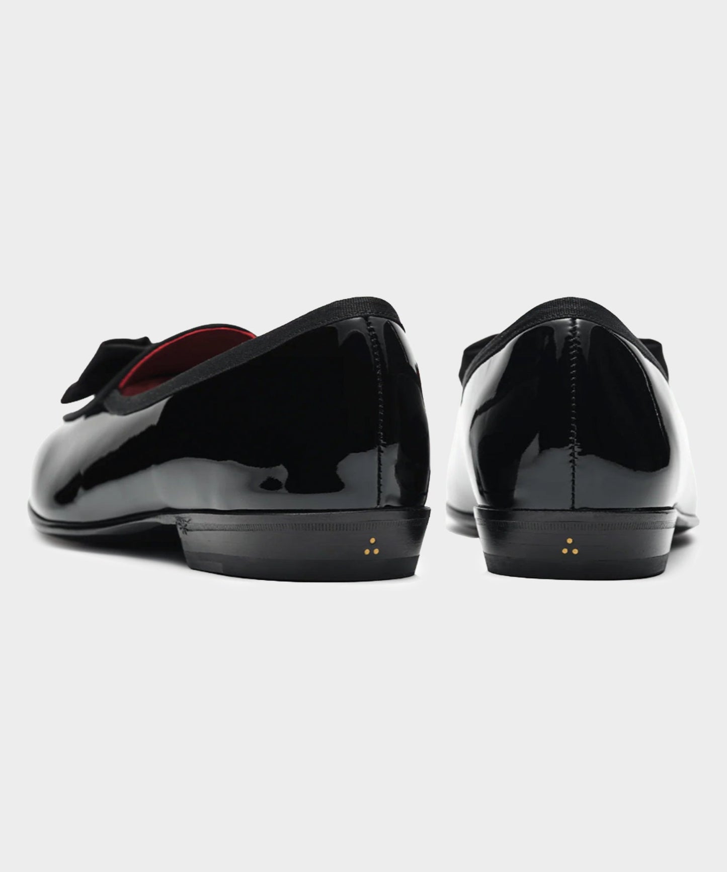 Todd Snyder Baudoin & Lange Patent Leather Sagan Opera Pump in Black Black