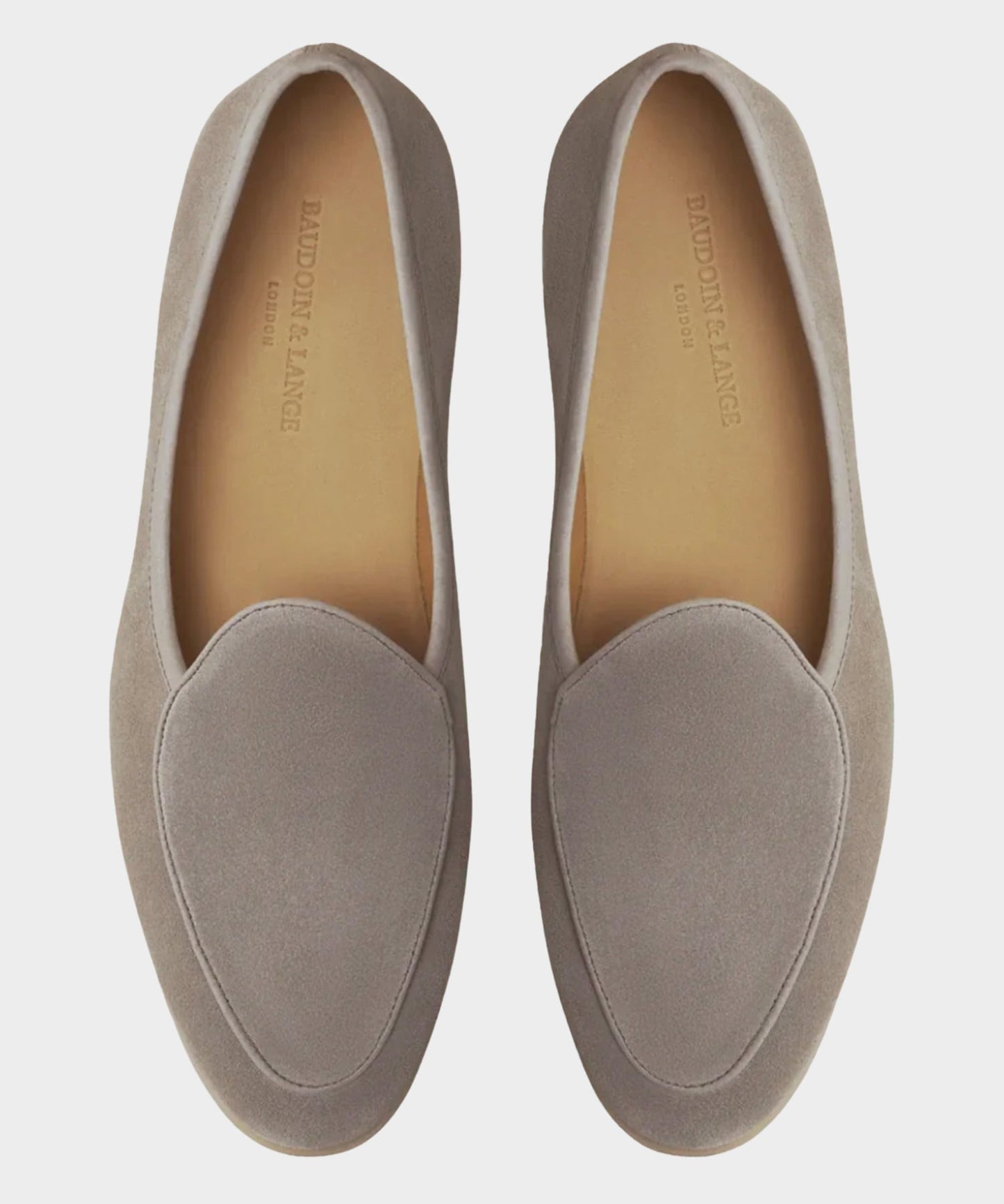 Todd Snyder Baudoin & Lange Stride Loafer Grey