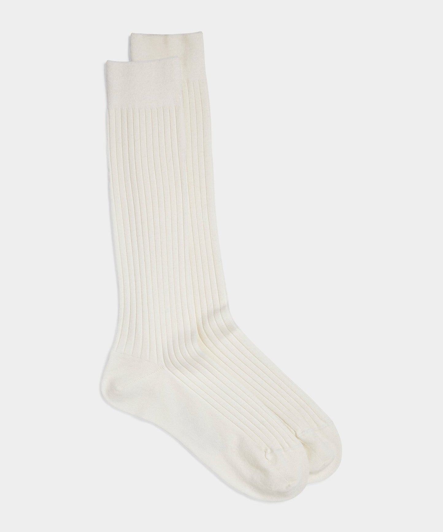 Todd Snyder Merino Dress Sock in White White