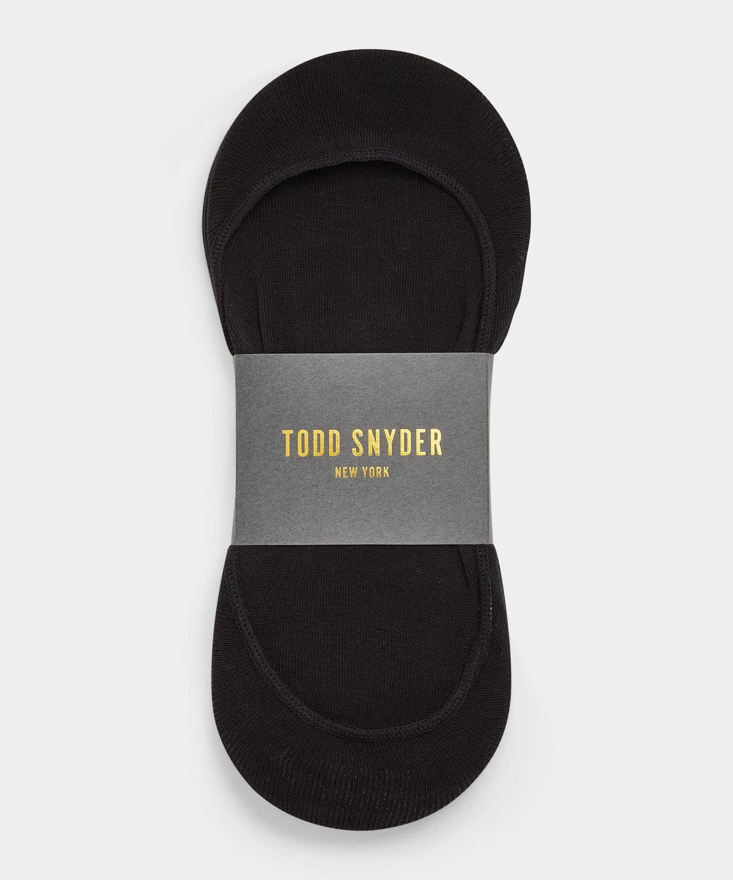 Todd Snyder No-Show Sock, 3-Pack Black