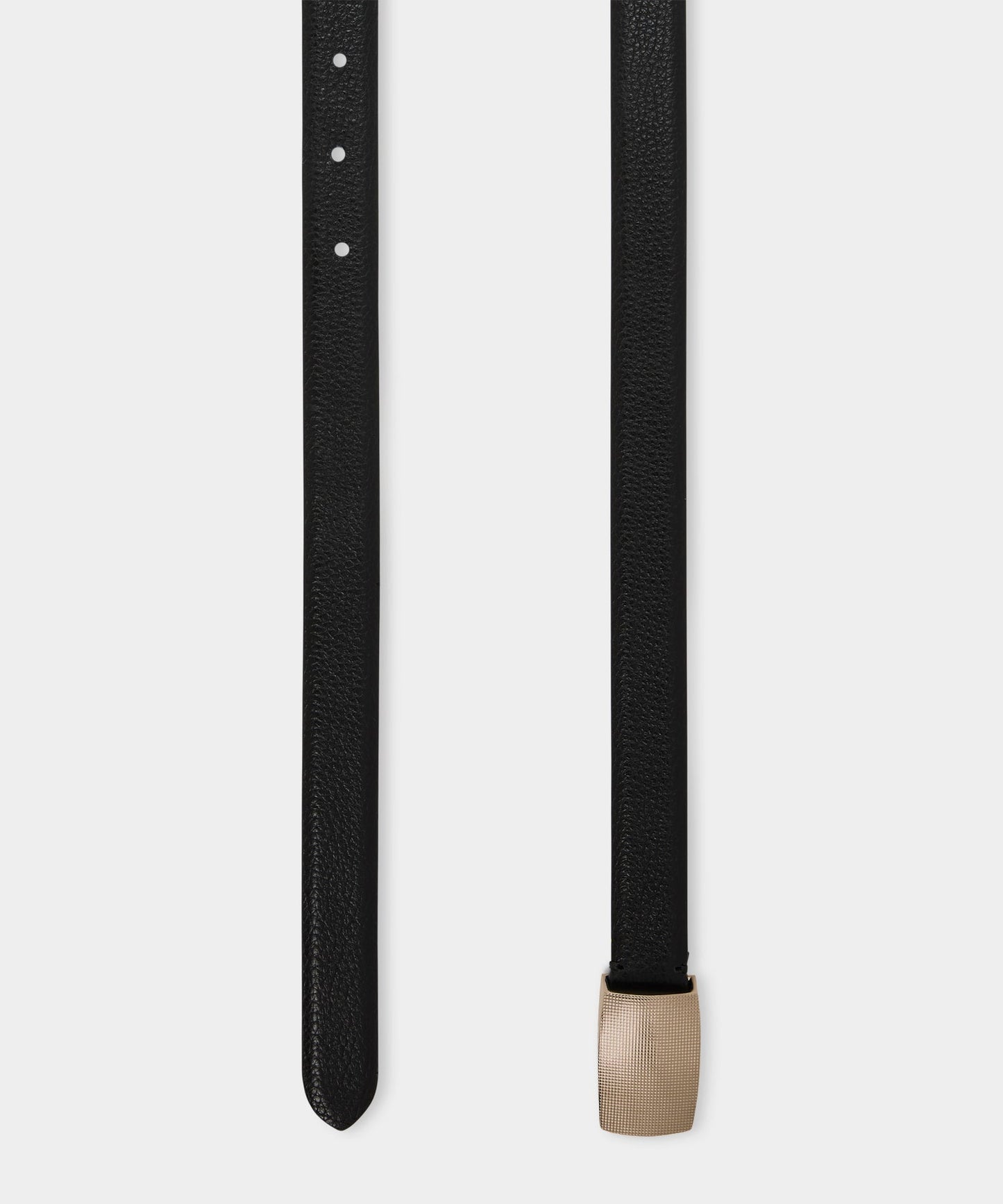 Todd Snyder Pebble Leather Belt Black