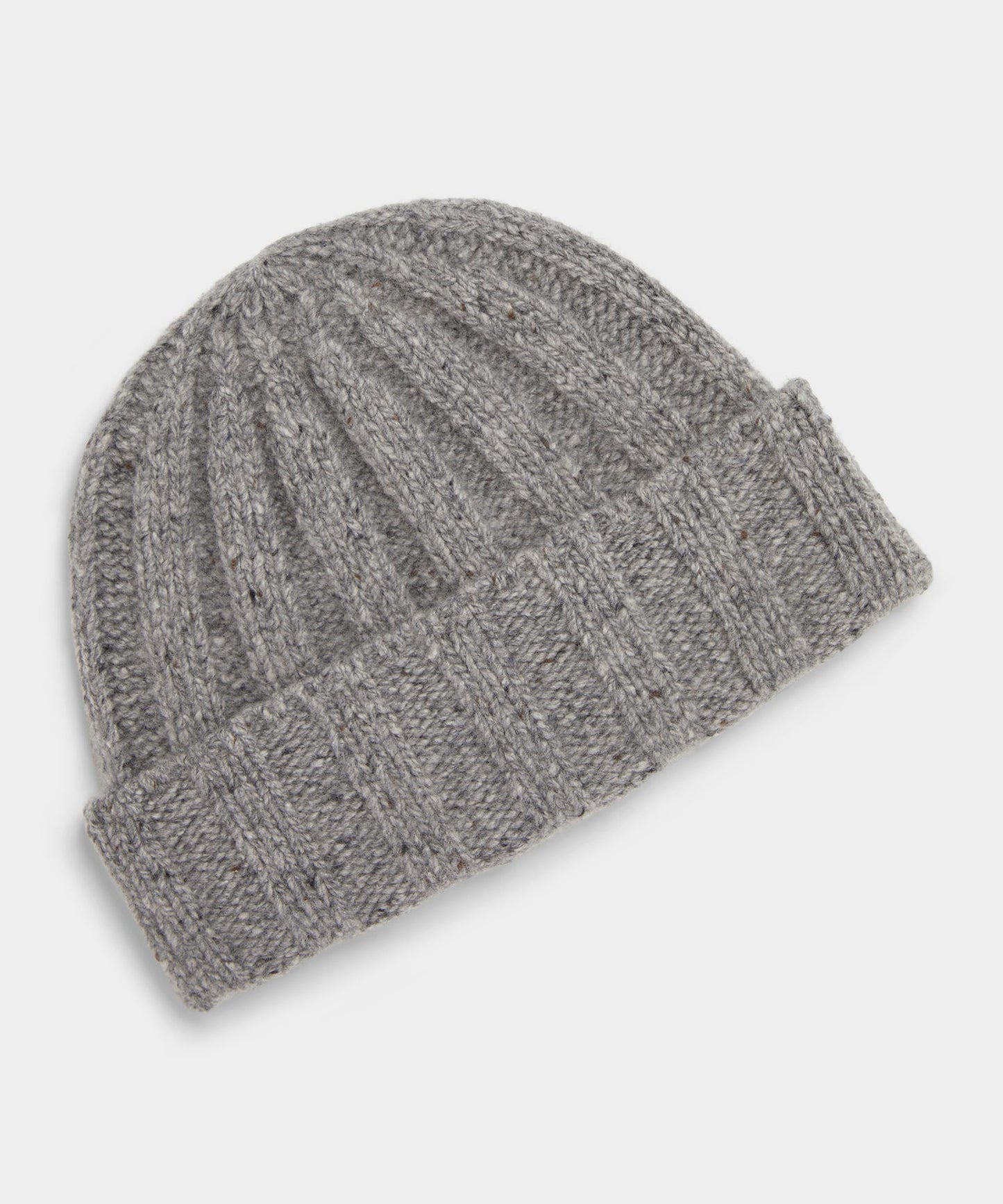 Todd Snyder Donegal Cashmere Beanie in Grey Grey