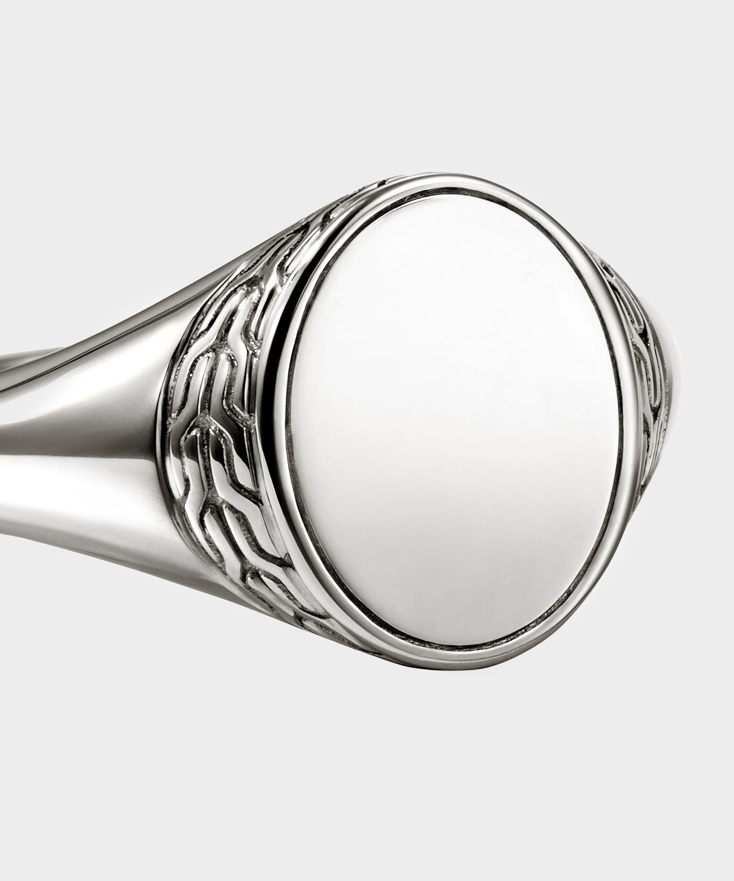 Todd Snyder John Hardy Sterling Silver Icon 50 Ring Silver