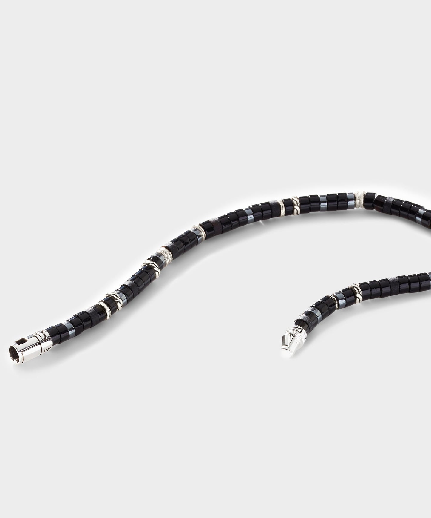 Todd Snyder John Hardy Sterling Silver Heishi Bracelet Silver
