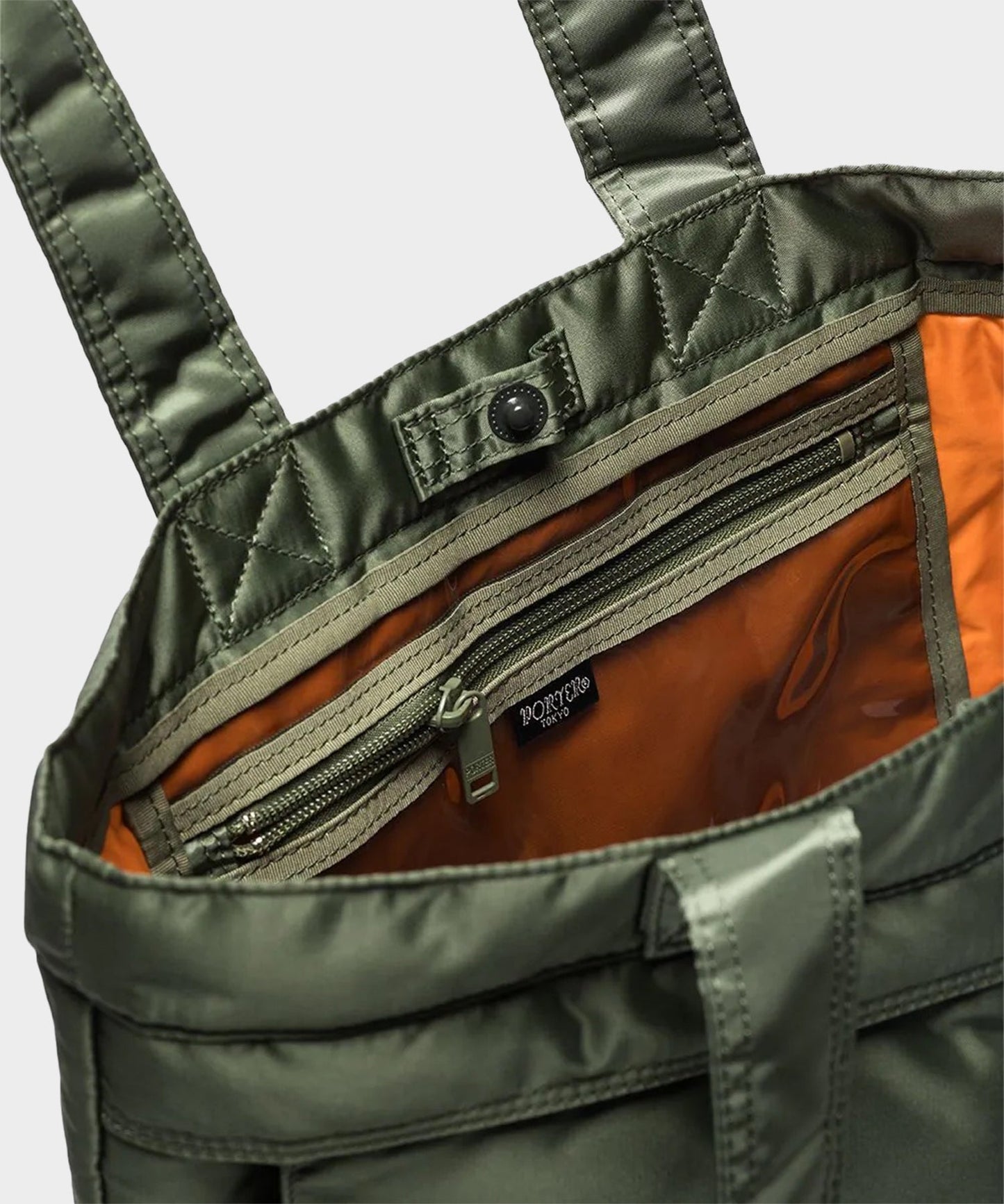 Todd Snyder Porter-Yoshida & Co. Tanker Tote Bag in Olive Olive