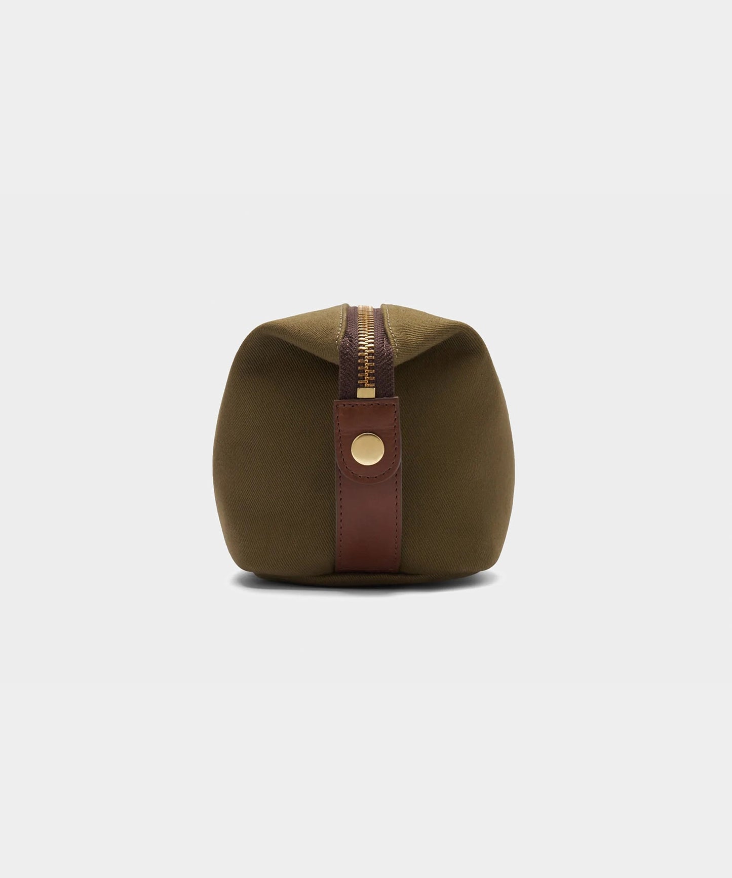 Todd Snyder Bennett Winch Canvas Washbag in Olive Olive