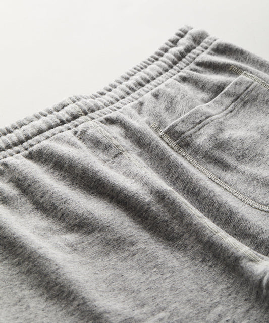 Todd Snyder Champion 7" Midweight Warm Up Sweatshort in Antique Grey Mix Antique Grey Mix