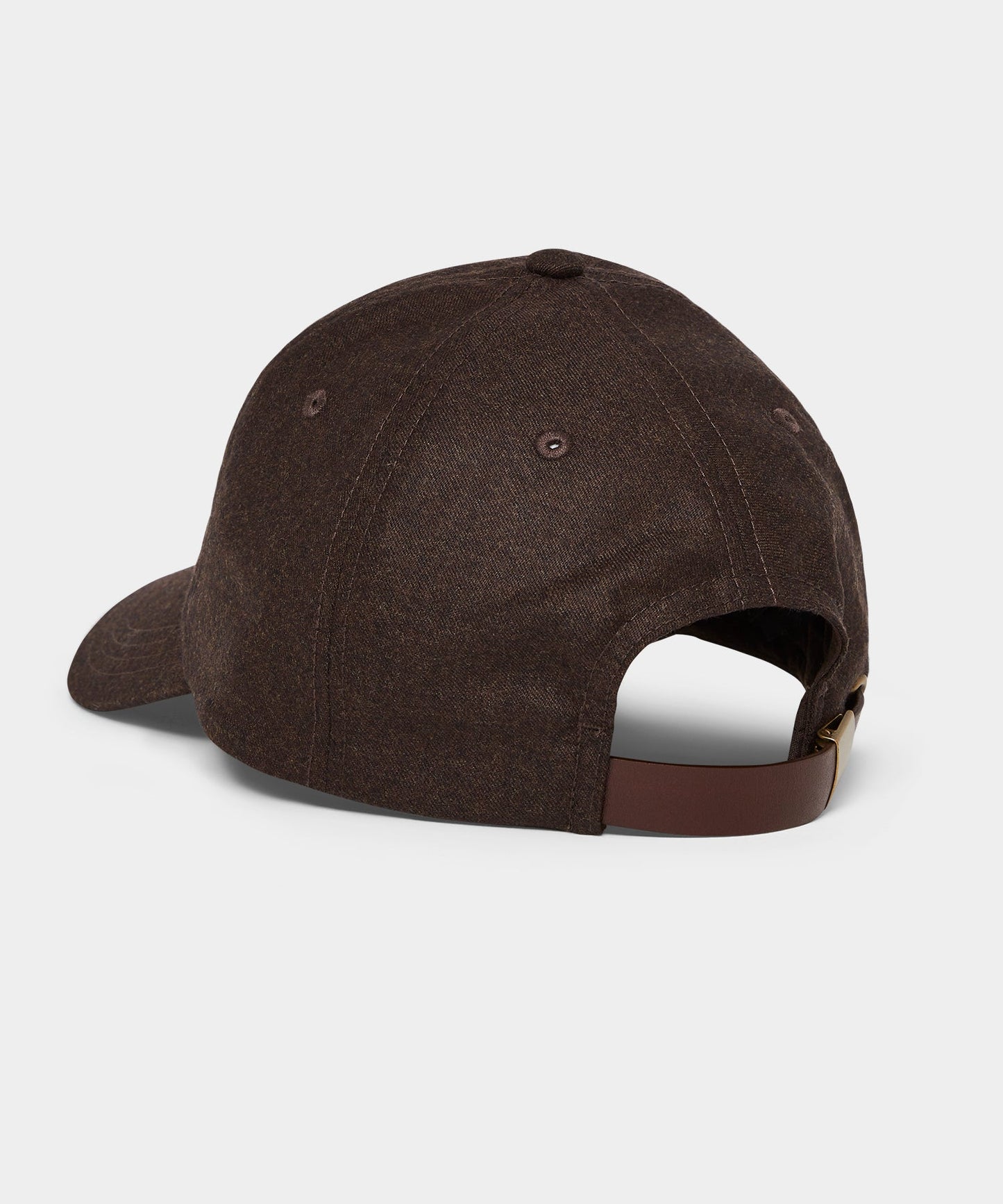 Todd Snyder Flannel Dad Cap in Dark Brown Dark Brown