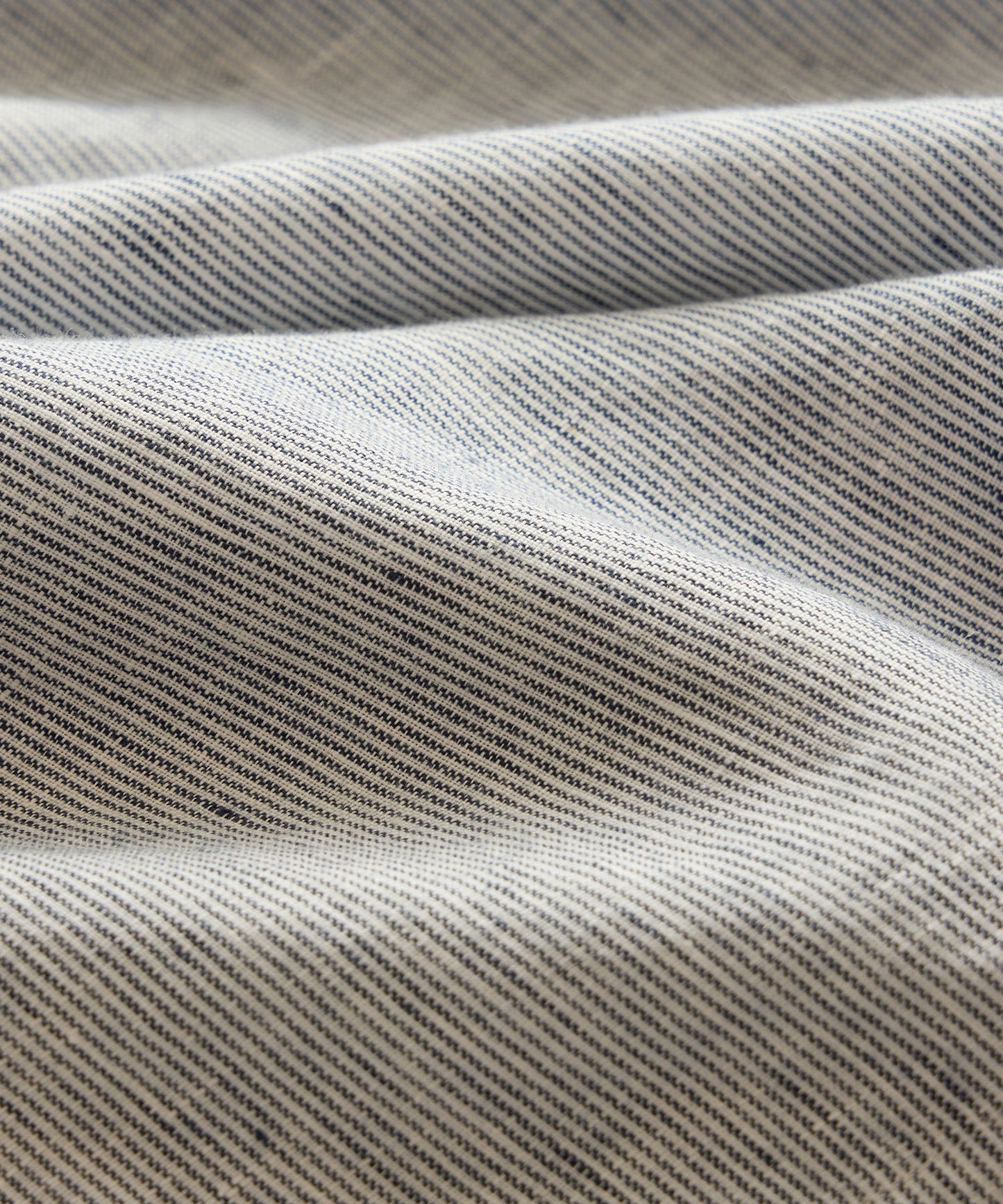 Todd Snyder Linen Popover Shirt in Blue Stripe Blue