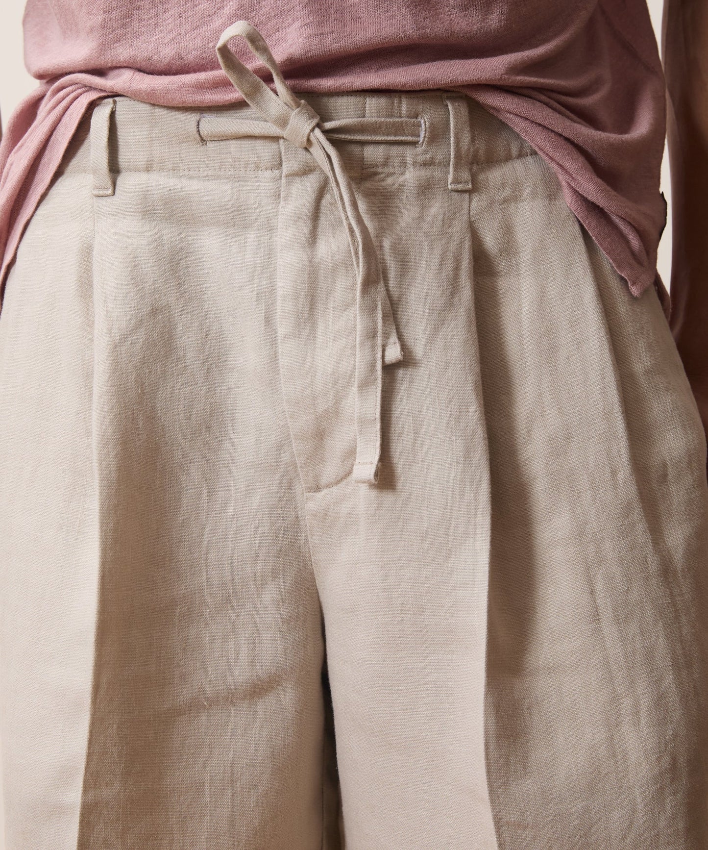 Todd Snyder 8" Mylos Short in Khaki Khaki
