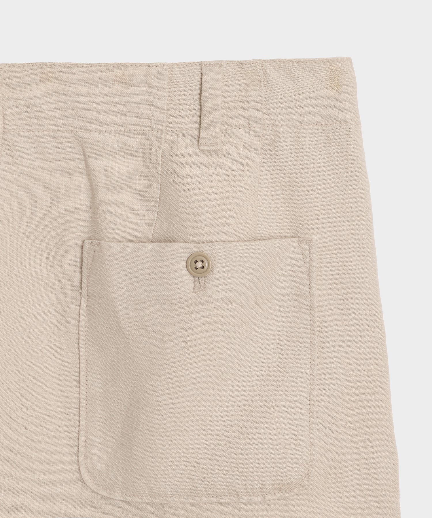 Todd Snyder 8" Mylos Short in Khaki Khaki