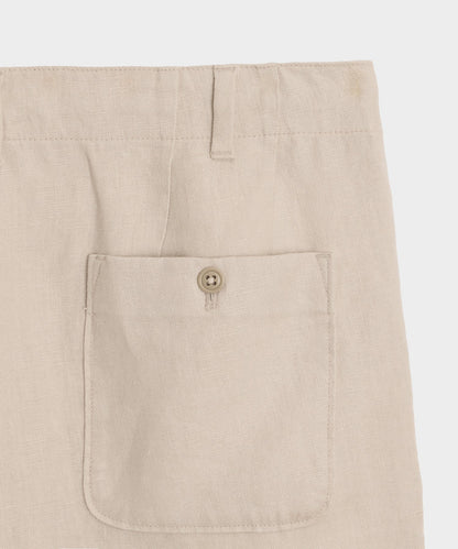 Todd Snyder 8" Mylos Short in Khaki Khaki