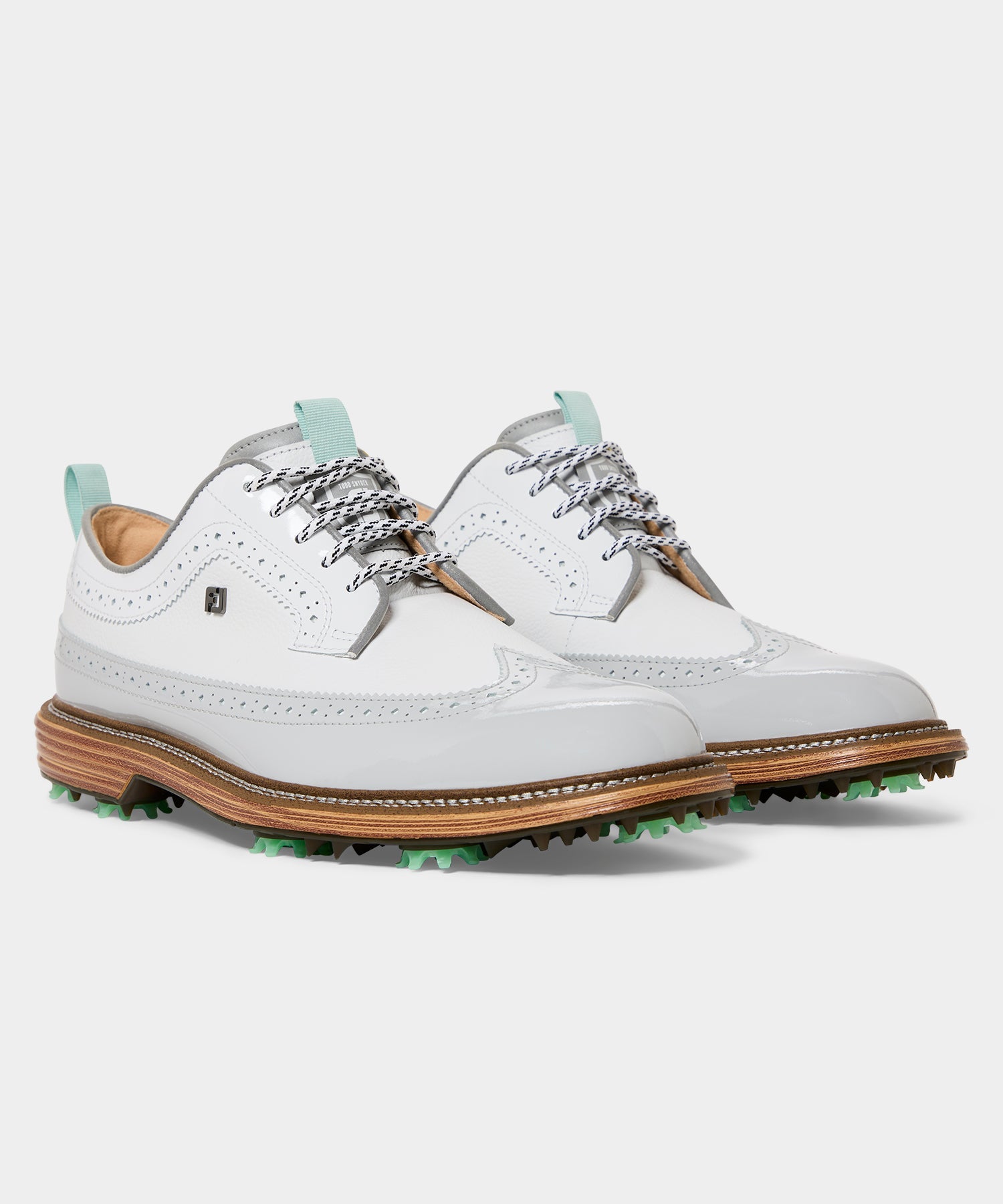 Todd Snyder Todd Snyder X FootJoy Marquis Long Wing Golf Shoe in Grey Grey