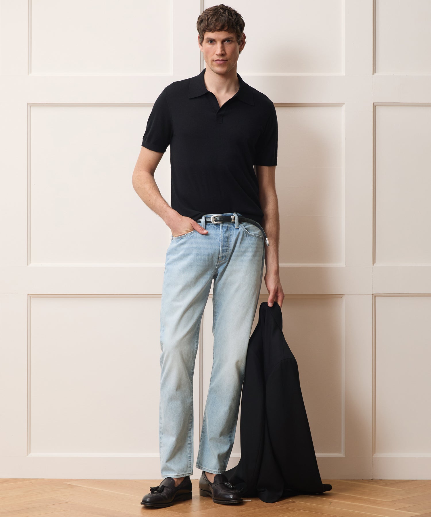 Todd Snyder Slim Selvedge Jean in Light Indigo Light Indigo