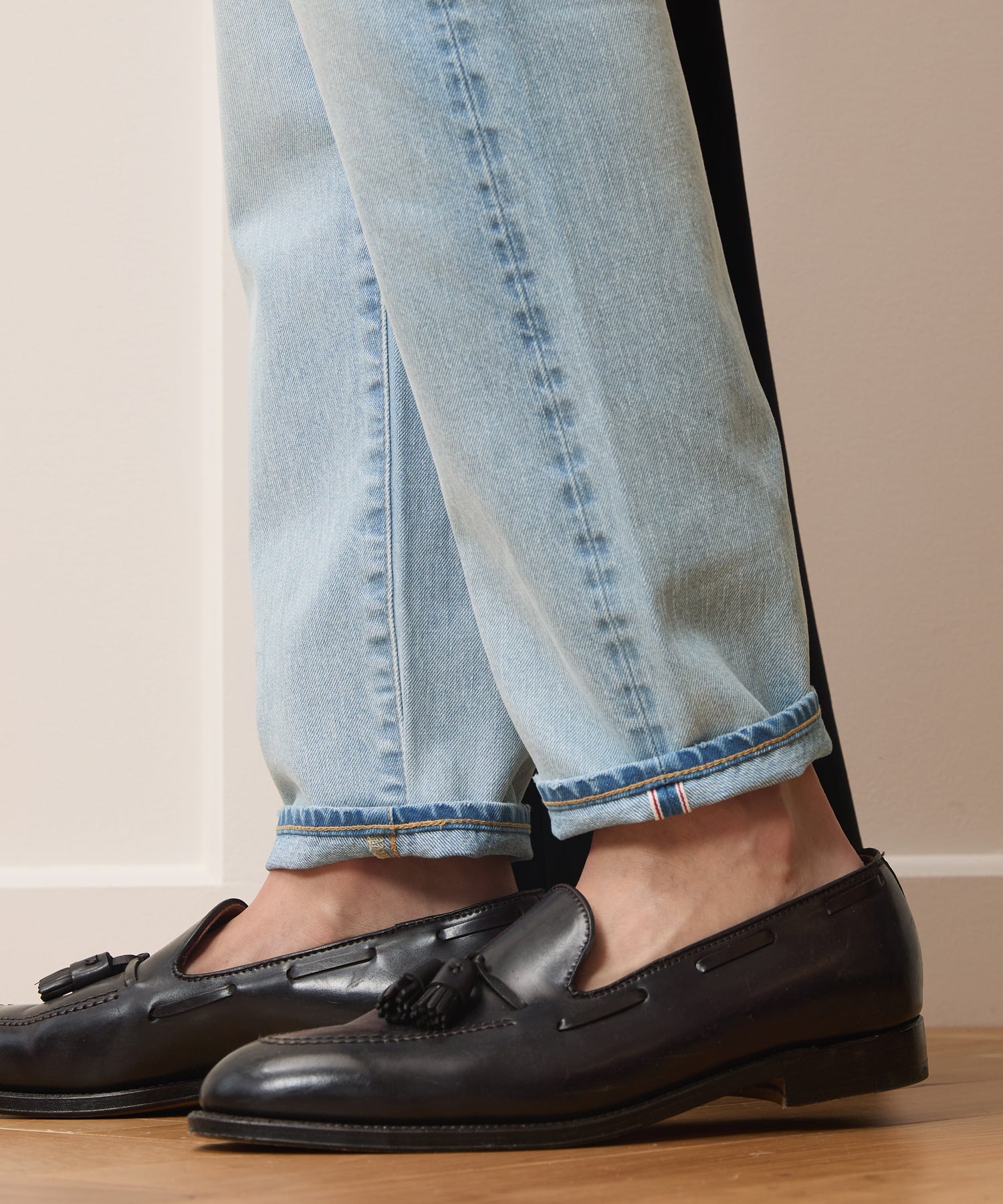 Todd Snyder Slim Selvedge Jean in Light Indigo Light Indigo