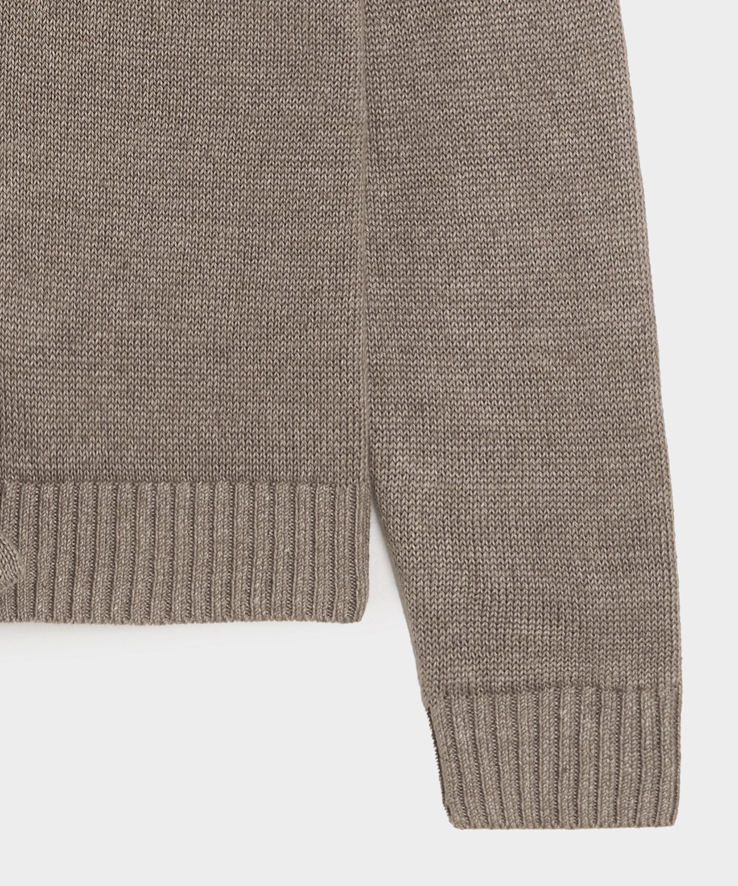 Todd Snyder Linen Cardigan in Weathered Timber Weathered Timber