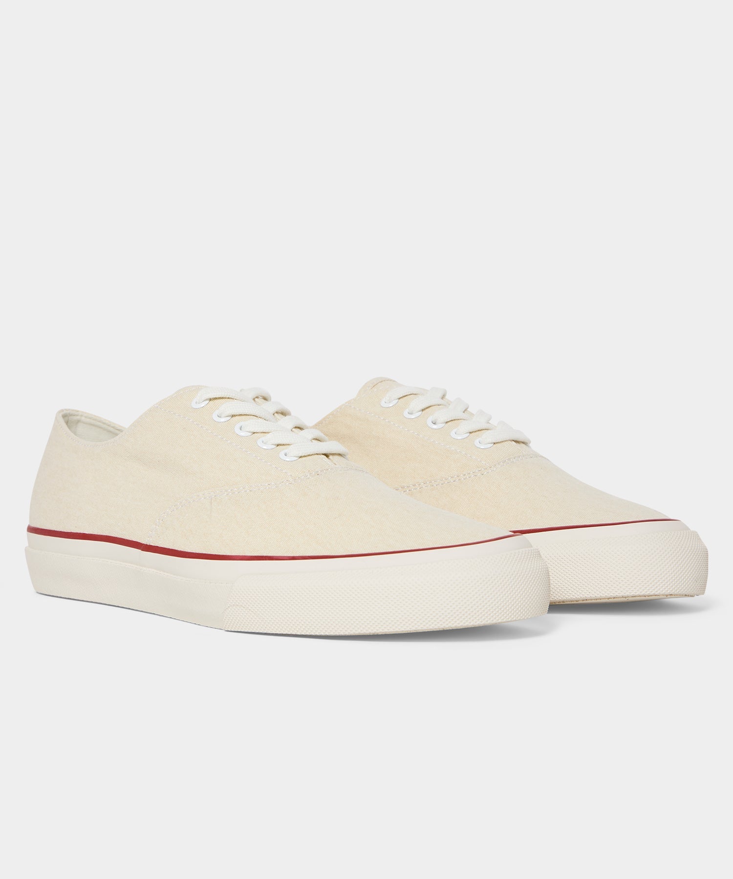 Todd Snyder Sperry x Todd Snyder x Mister Rogers’ Neighborhood CVO Sneaker in Vintage Ecru Ecru