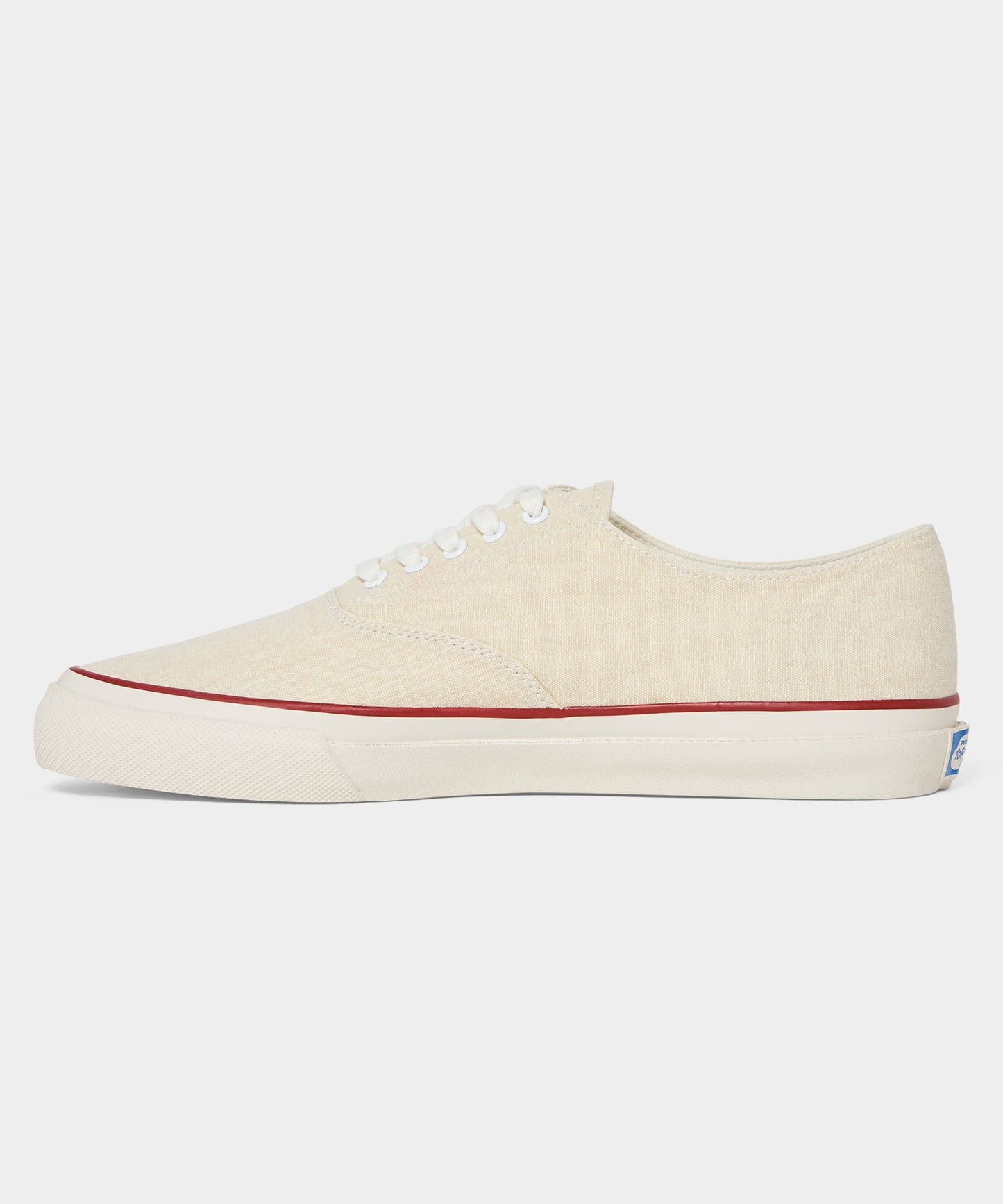 Todd Snyder Sperry x Todd Snyder x Mister Rogers’ Neighborhood CVO Sneaker in Vintage Ecru Ecru
