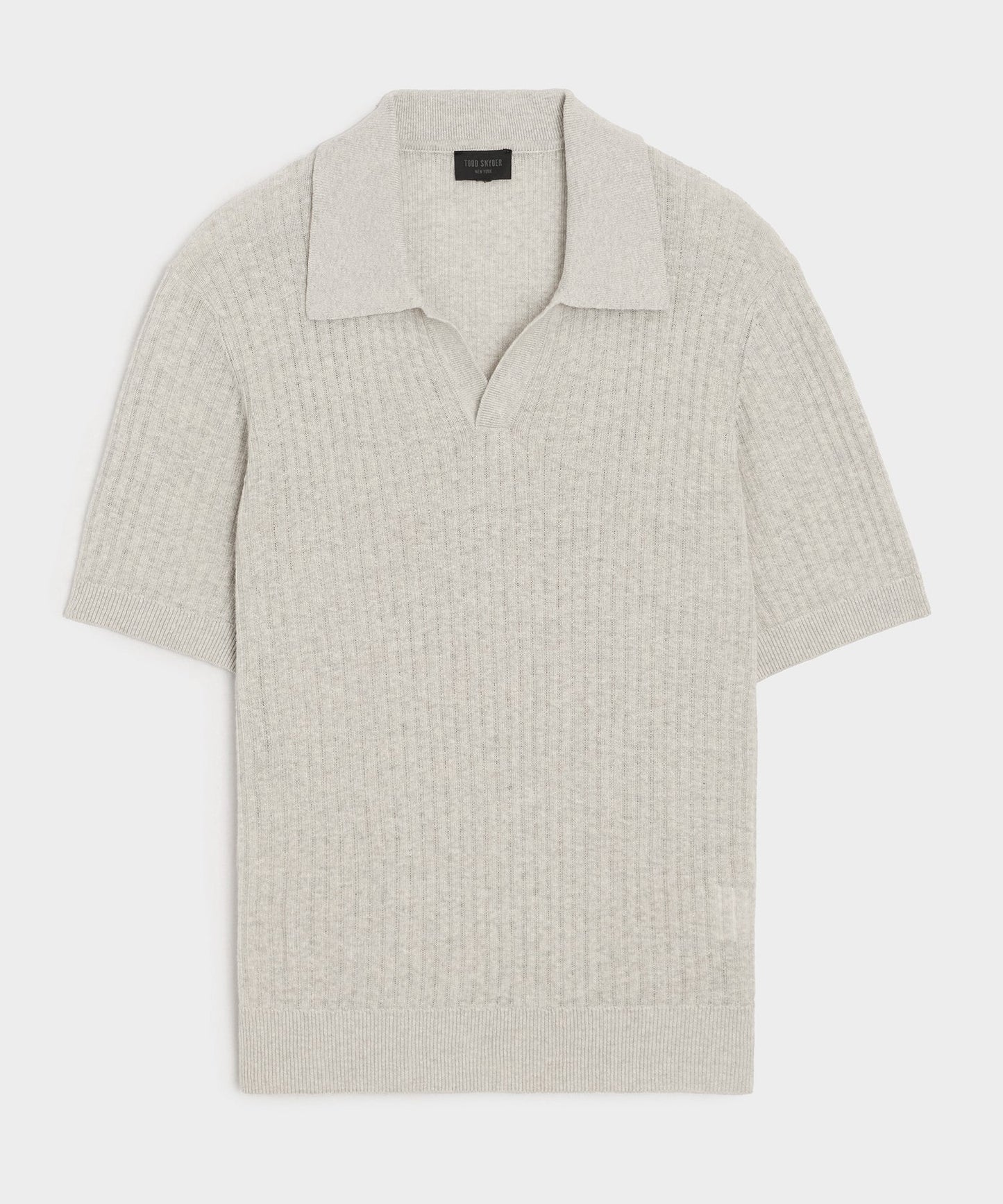 Todd Snyder Tide Montauk Sweater Polo in Dusty Steel Dusty Steel