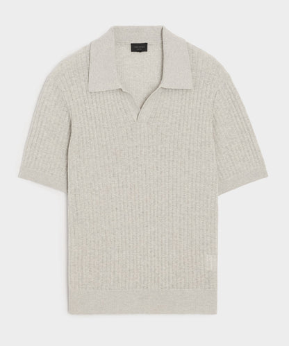 Todd Snyder Tide Montauk Sweater Polo in Dusty Steel Dusty Steel