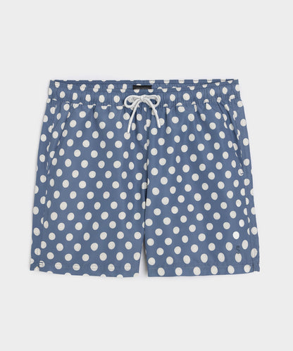 Todd Snyder 5" Montauk Swim Trunk in Navy Navy