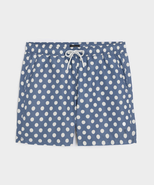 Todd Snyder 5" Montauk Swim Trunk in Navy Navy