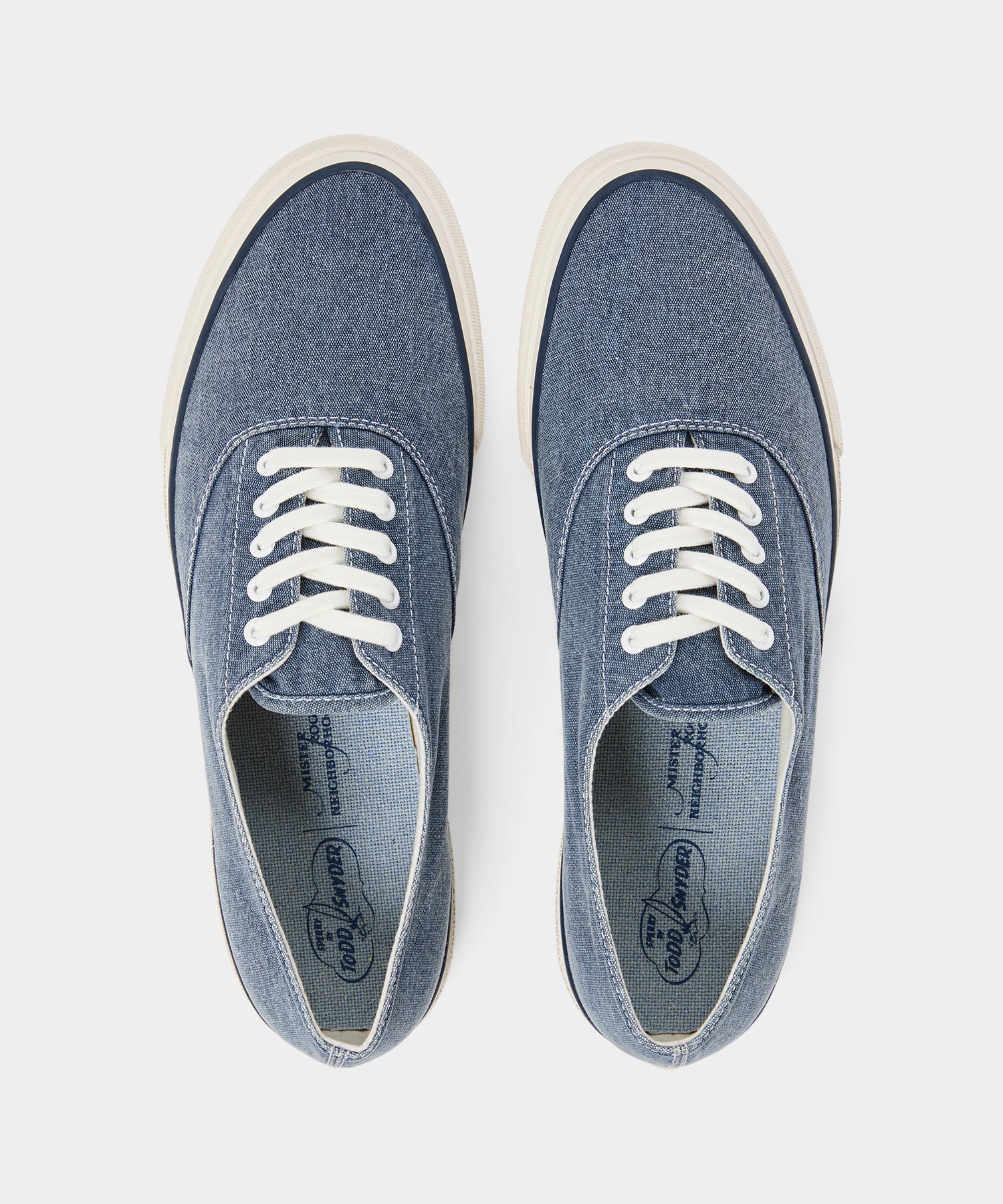 Todd Snyder Sperry x Todd Snyder x Mister Rogers’ Neighborhood CVO Sneaker in Vintage Indigo Vintage Indigo