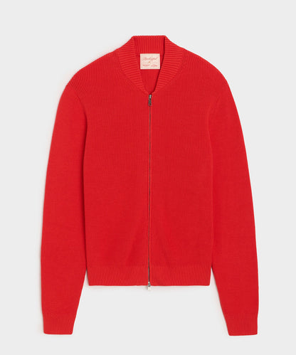 Todd Snyder Todd Snyder x Mister Rogers' Neighborhood Zip-Up Sweater in Red Red