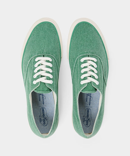 Todd Snyder Sperry x Todd Snyder x Mister Rogers’ Neighborhood CVO Sneaker in Amazon Green Soft Amazon